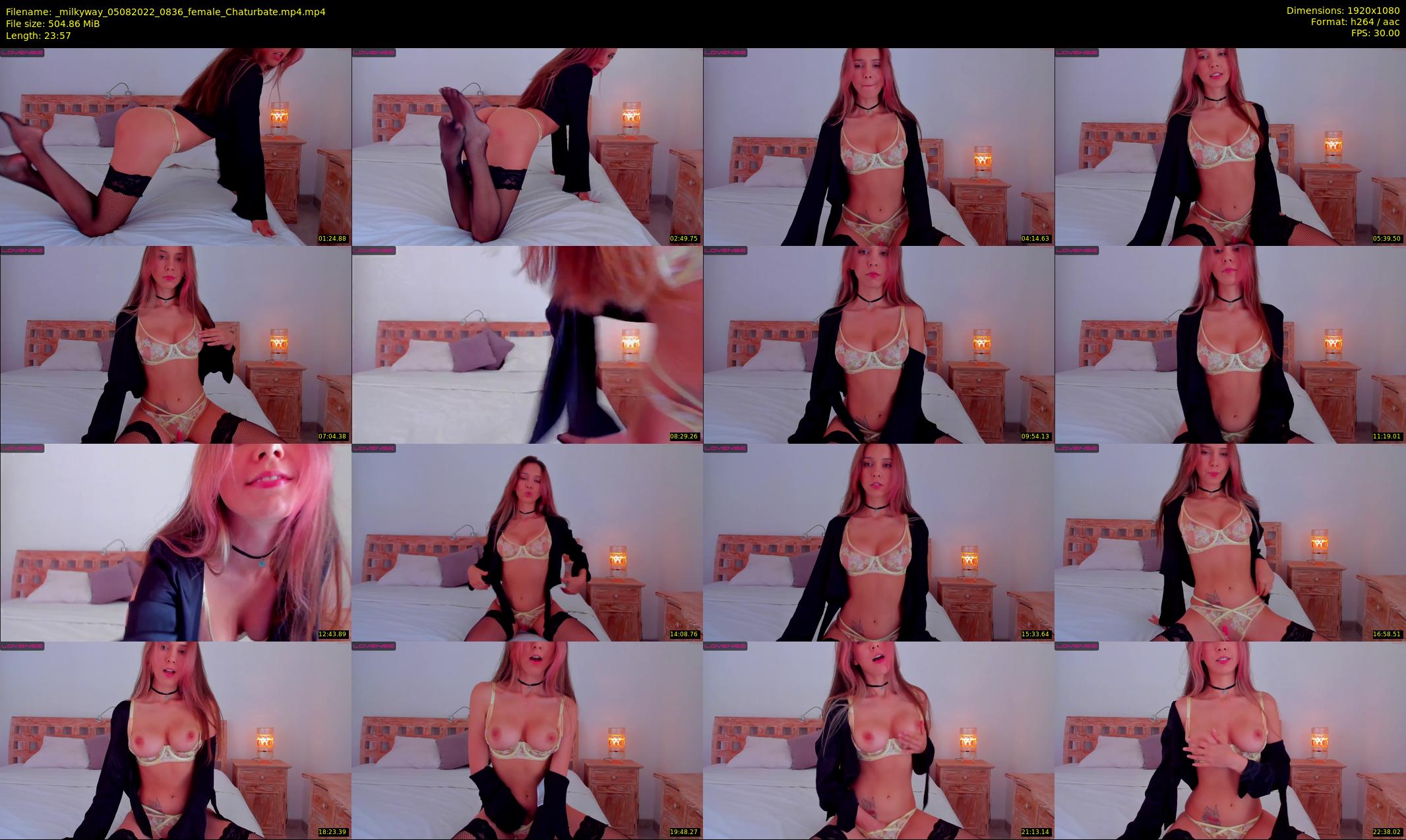 _milkyway — 24 minute Chaturbate female cam show recording, 1080p, Aug 5, 2022