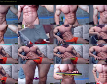 adam_muscle_ — 52 minute Chaturbate male cam show recording, 1080p, Aug 5, 2022