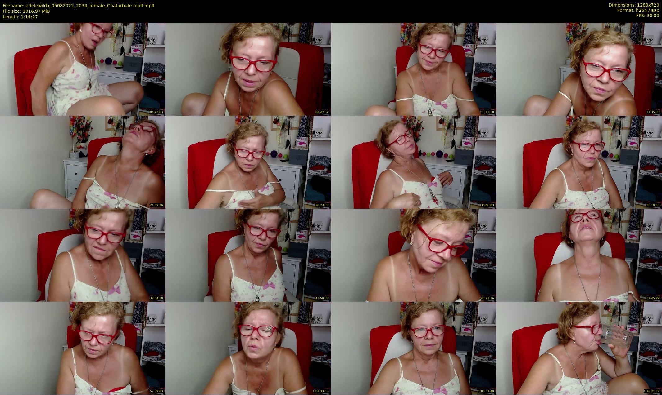 adelewildx — 75 minute Chaturbate female cam show recording, 720p, Aug 5, 2022