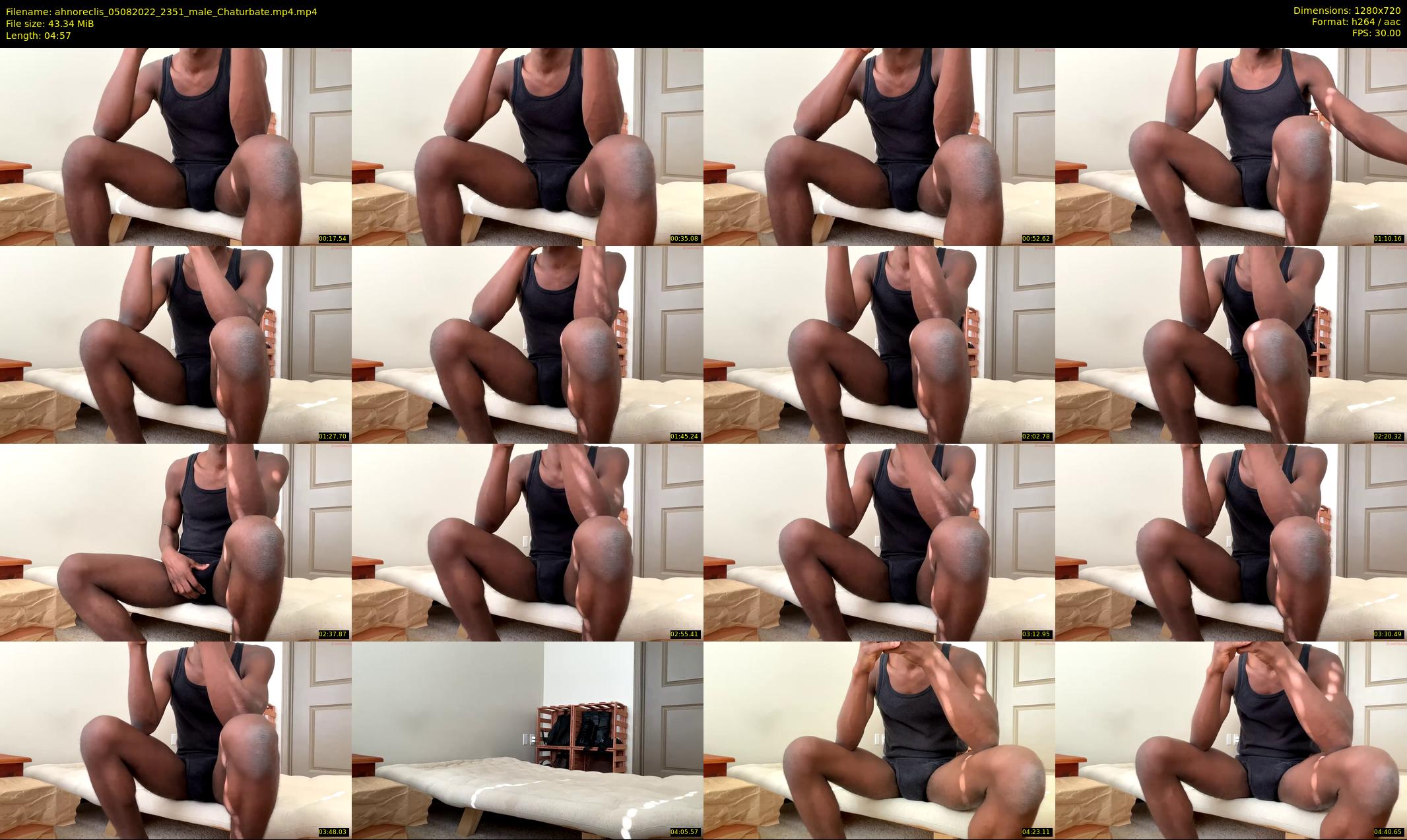 ahnoreclis — 5 minute Chaturbate male cam show recording, 720p, Aug 5, 2022