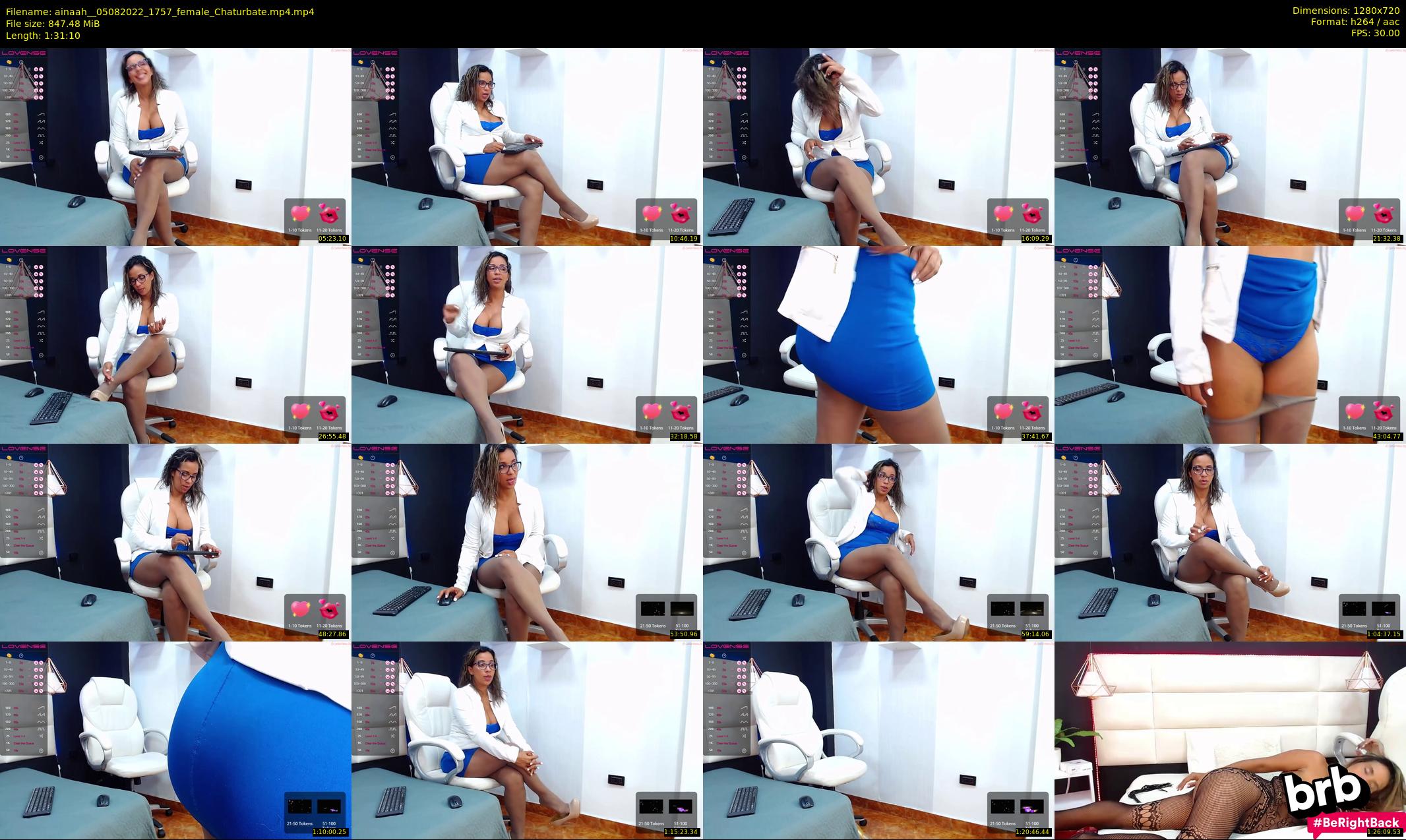 ainaah_ — 92 minute Chaturbate female cam show recording, 720p, Aug 5, 2022