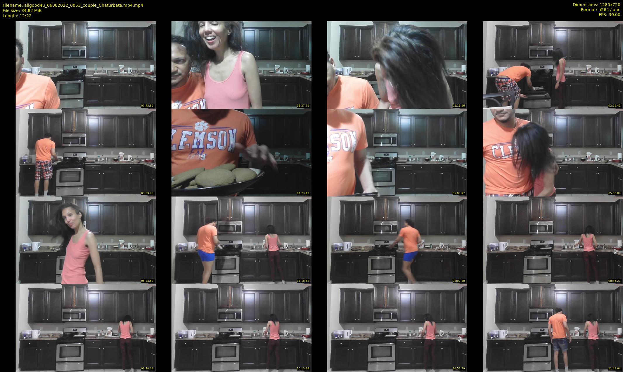 allgood4u — 13 minute Chaturbate couple cam show recording, 720p, Aug 6, 2022