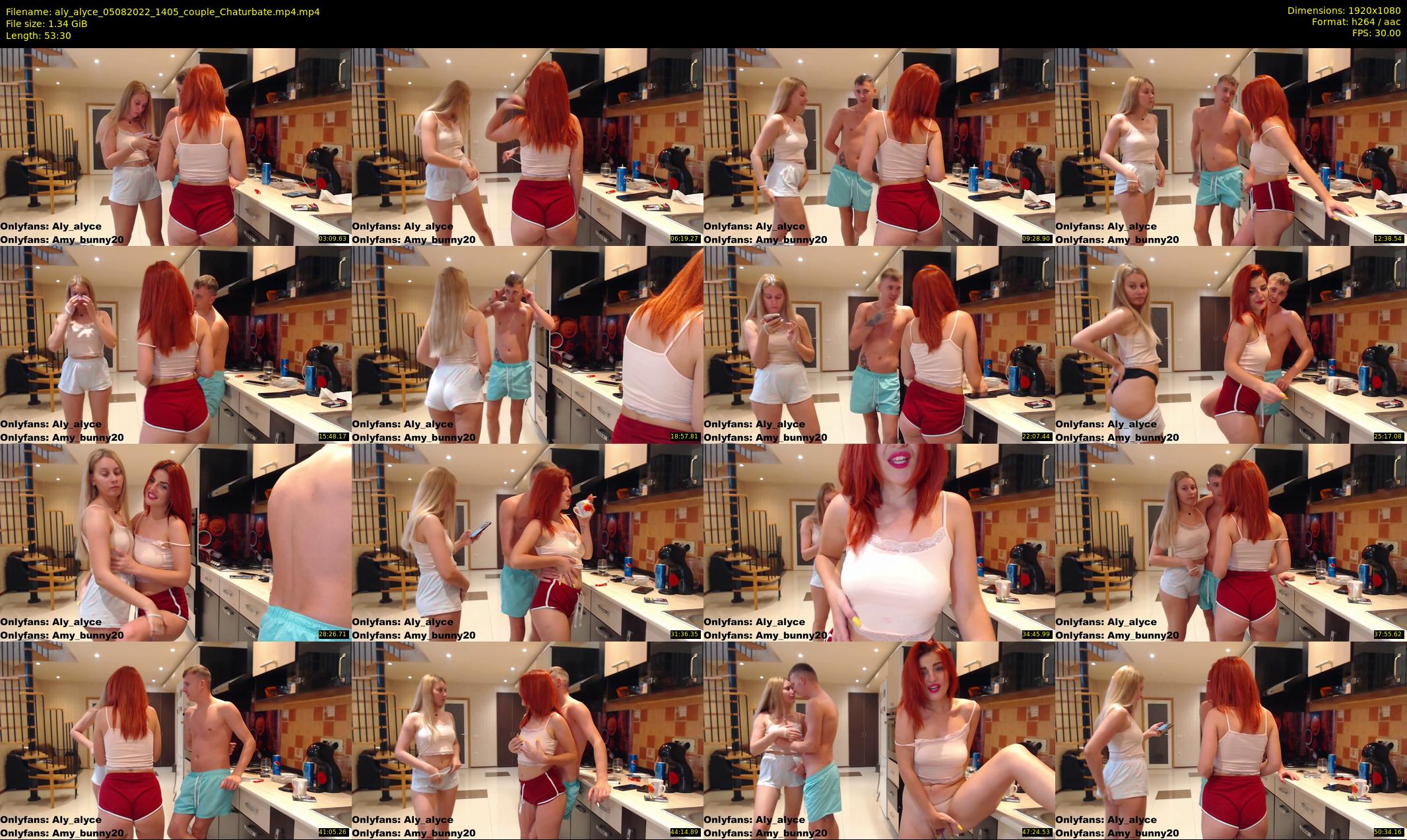 aly_alyce — 54 minute Chaturbate female cam show recording, 1080p, Aug 5, 2022