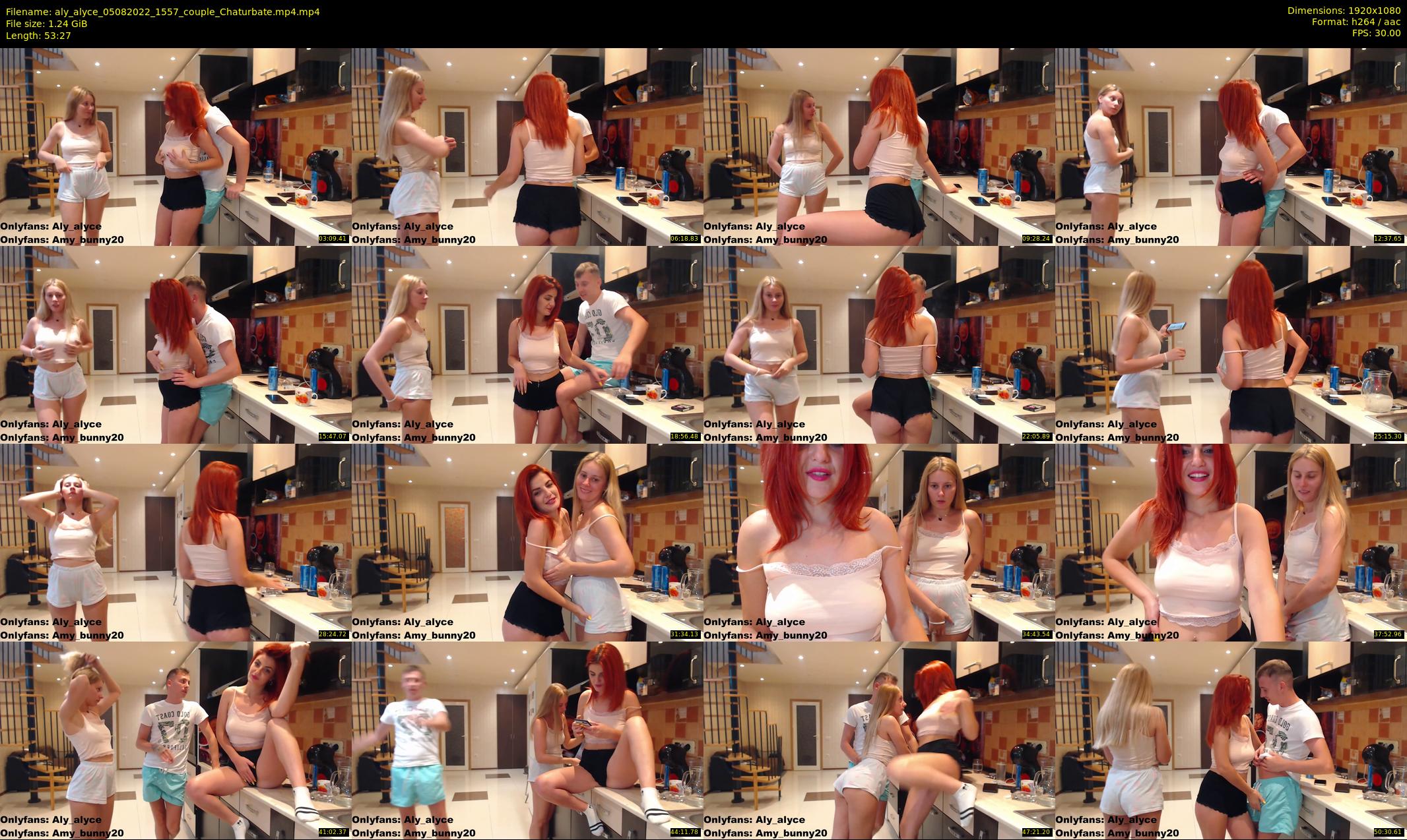 aly_alyce — 54 minute Chaturbate female cam show recording, 1080p, Aug 5, 2022