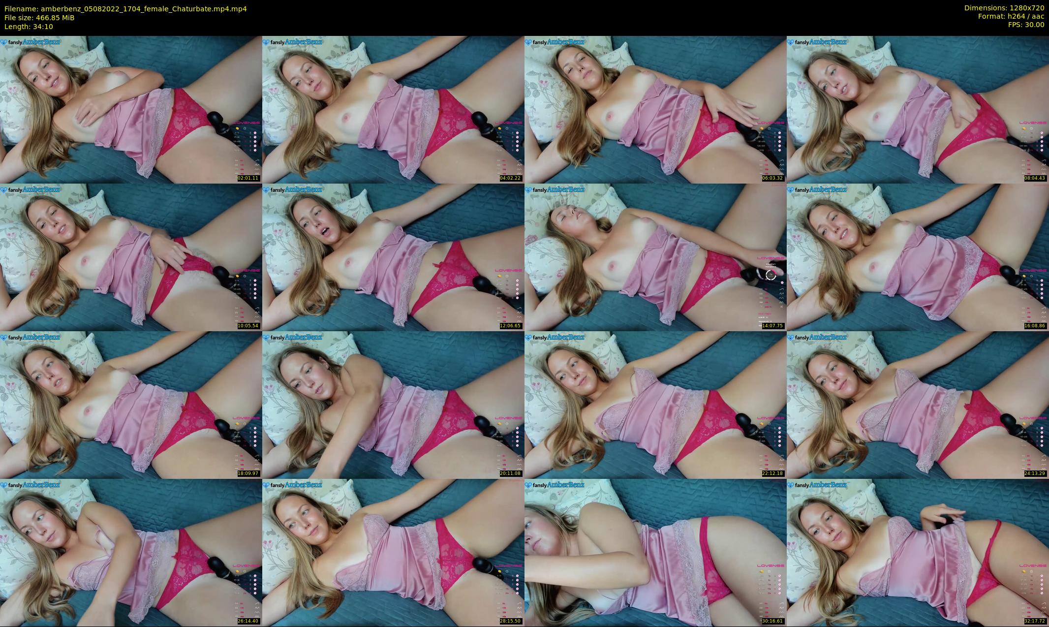 amberbenz — 35 minute Chaturbate couple cam show recording, 720p, Aug 5, 2022