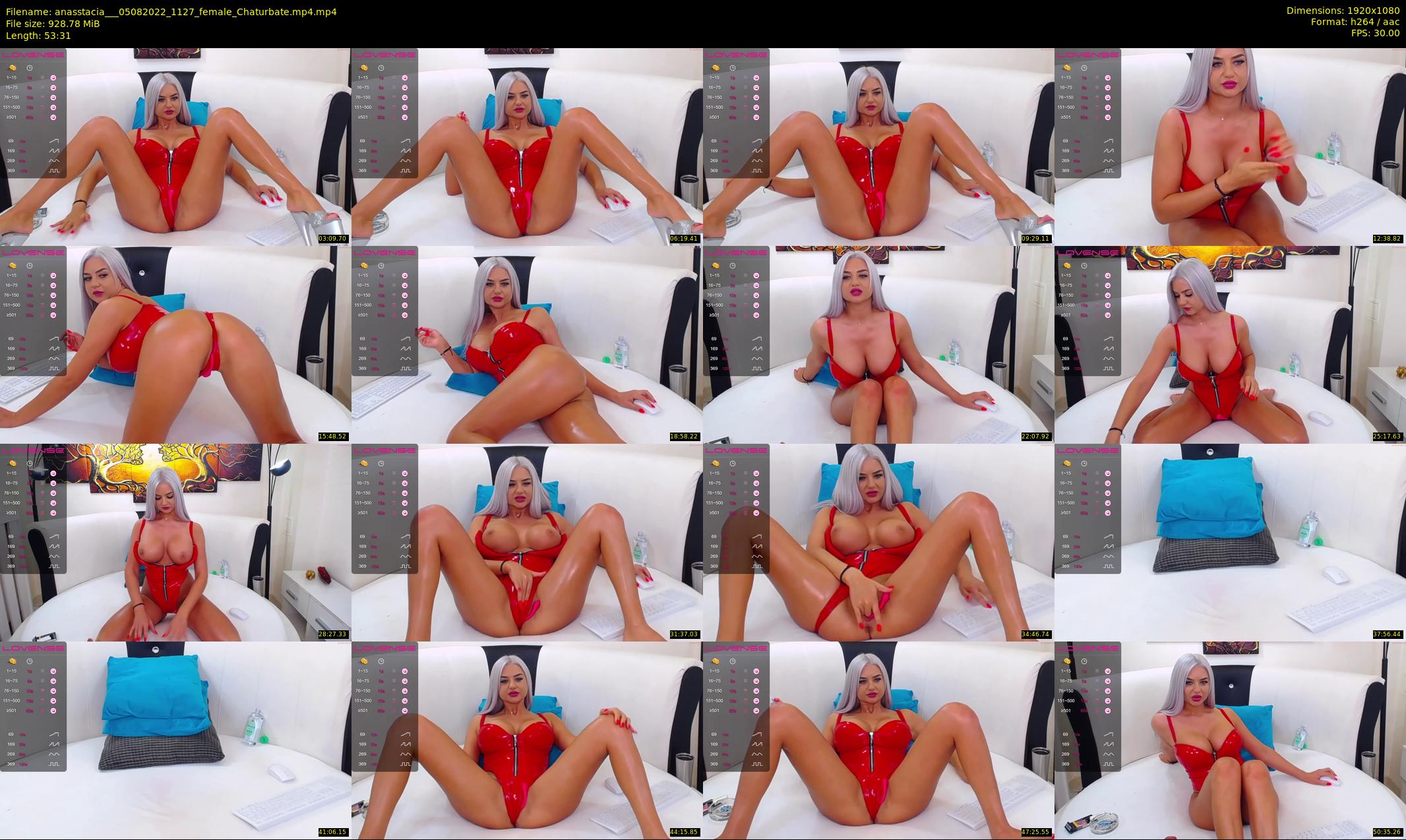 anasstacia__ — 54 minute Chaturbate female cam show recording, 1080p, Aug 5, 2022