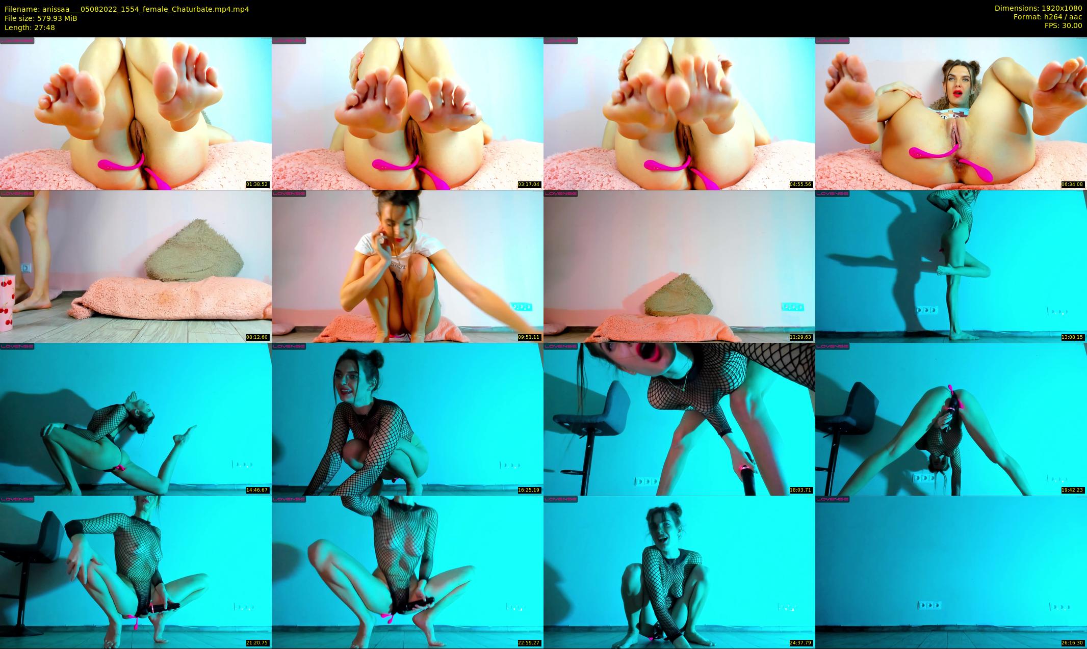 anissaa__ — 28 minute Chaturbate female cam show recording, 1080p, Aug 5, 2022