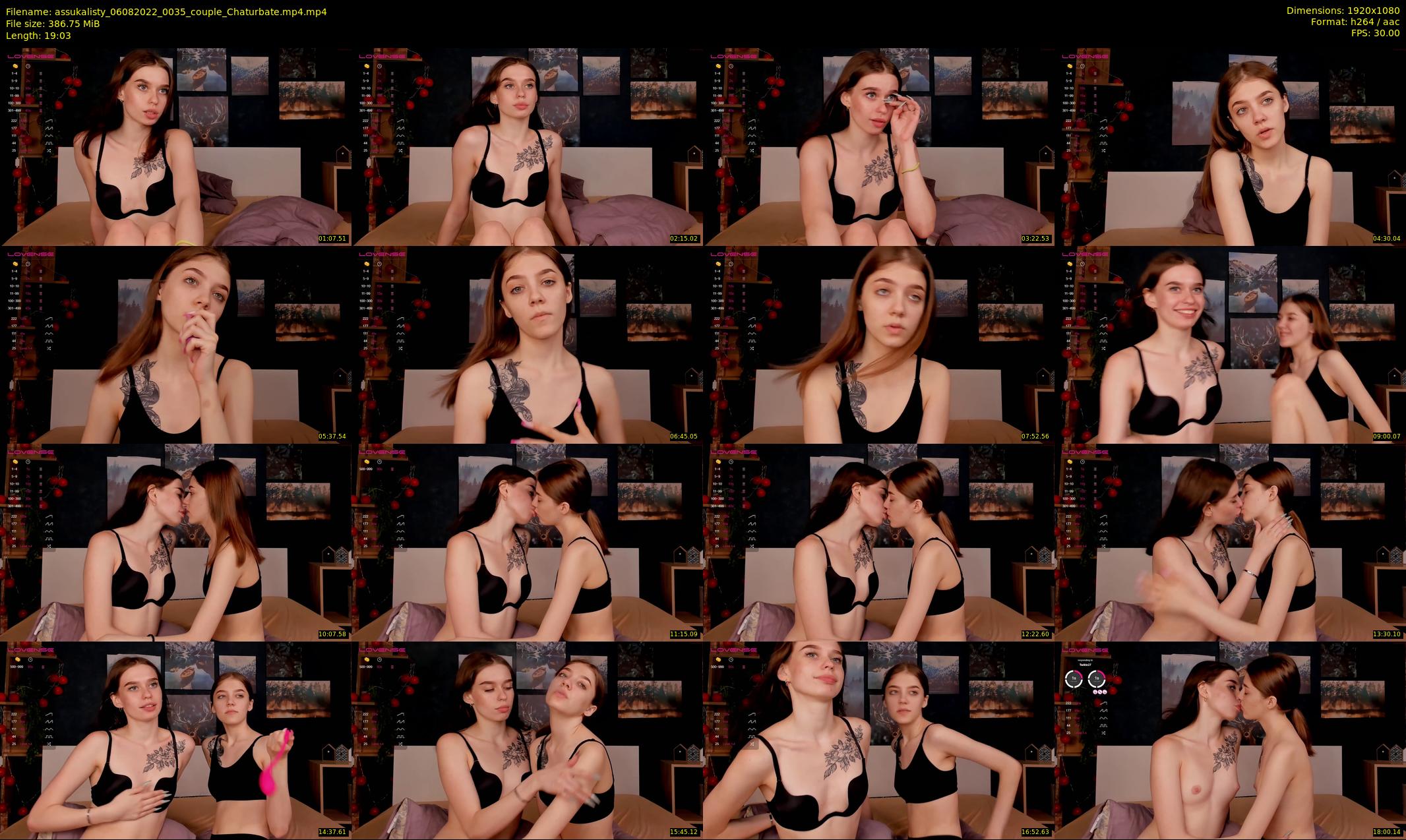 assukalisty — 20 minute Chaturbate couple cam show recording, 1080p, Aug 6, 2022