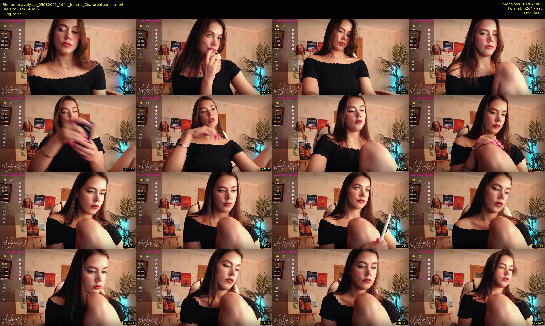 avelyssa — 56 minute Chaturbate female cam show recording, 1080p, Aug 5, 2022