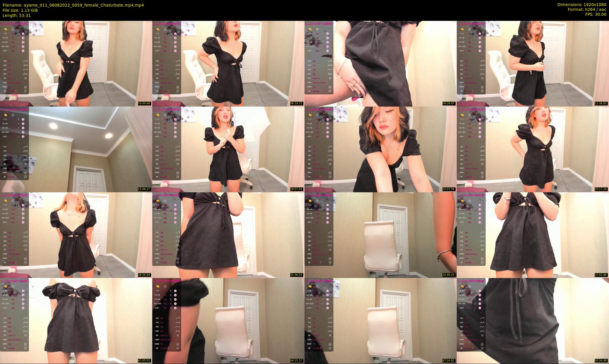 ayame_011 — 54 minute Chaturbate female cam show recording, 1080p, Aug 6, 2022