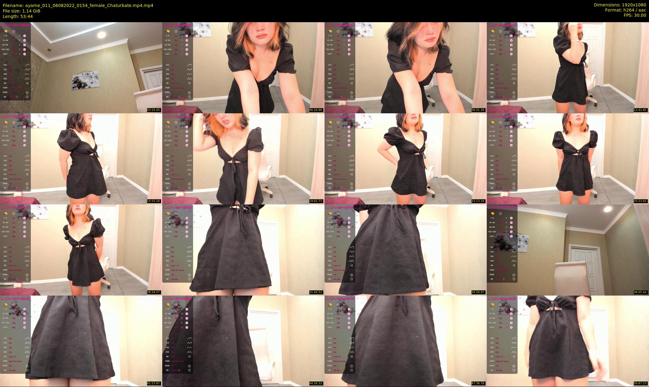 ayame_011 — 54 minute Chaturbate female cam show recording, 1080p, Aug 6, 2022