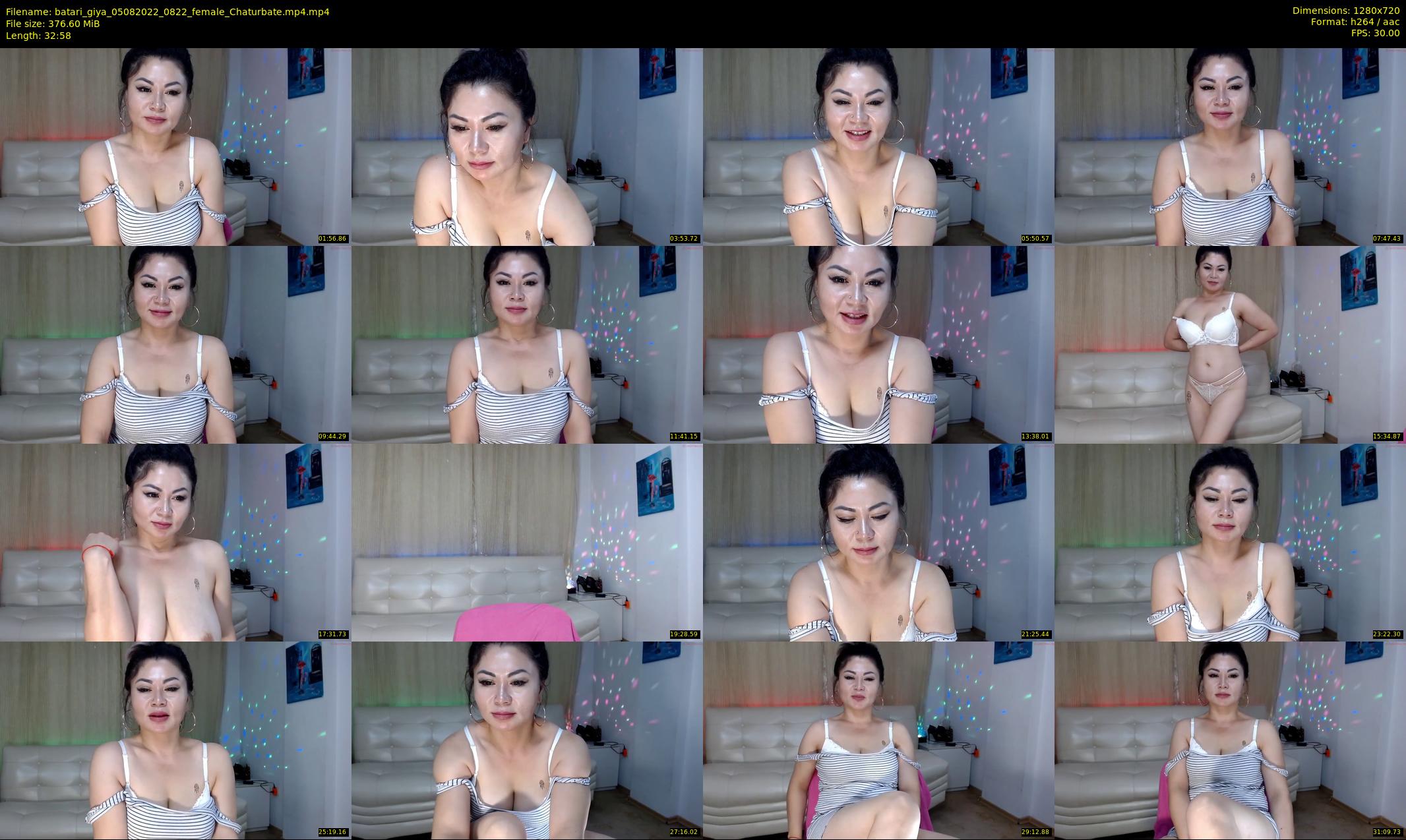 batari_giya — 33 minute Chaturbate female cam show recording, 720p, Aug 5, 2022