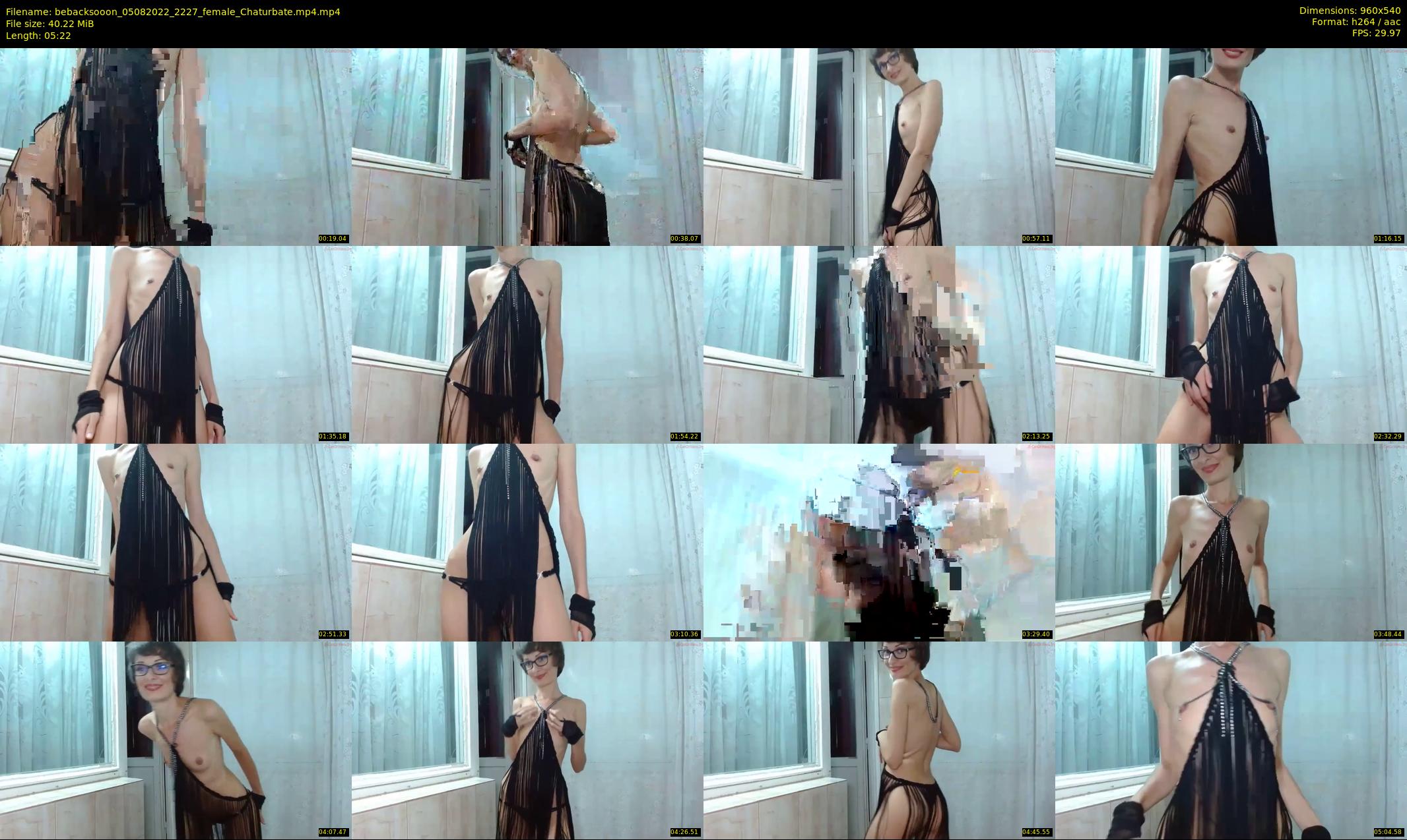 bebacksooon — 6 minute Chaturbate female cam show recording, 480p, Aug 5, 2022