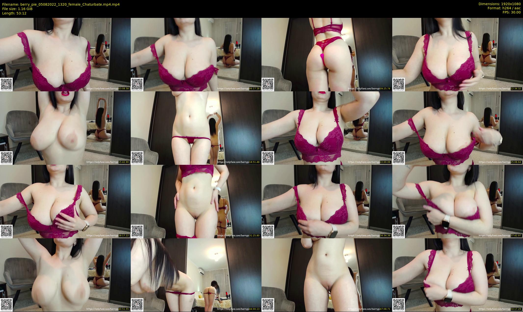 berry_pie — 54 minute Chaturbate female cam show recording, 1080p, Aug 5, 2022