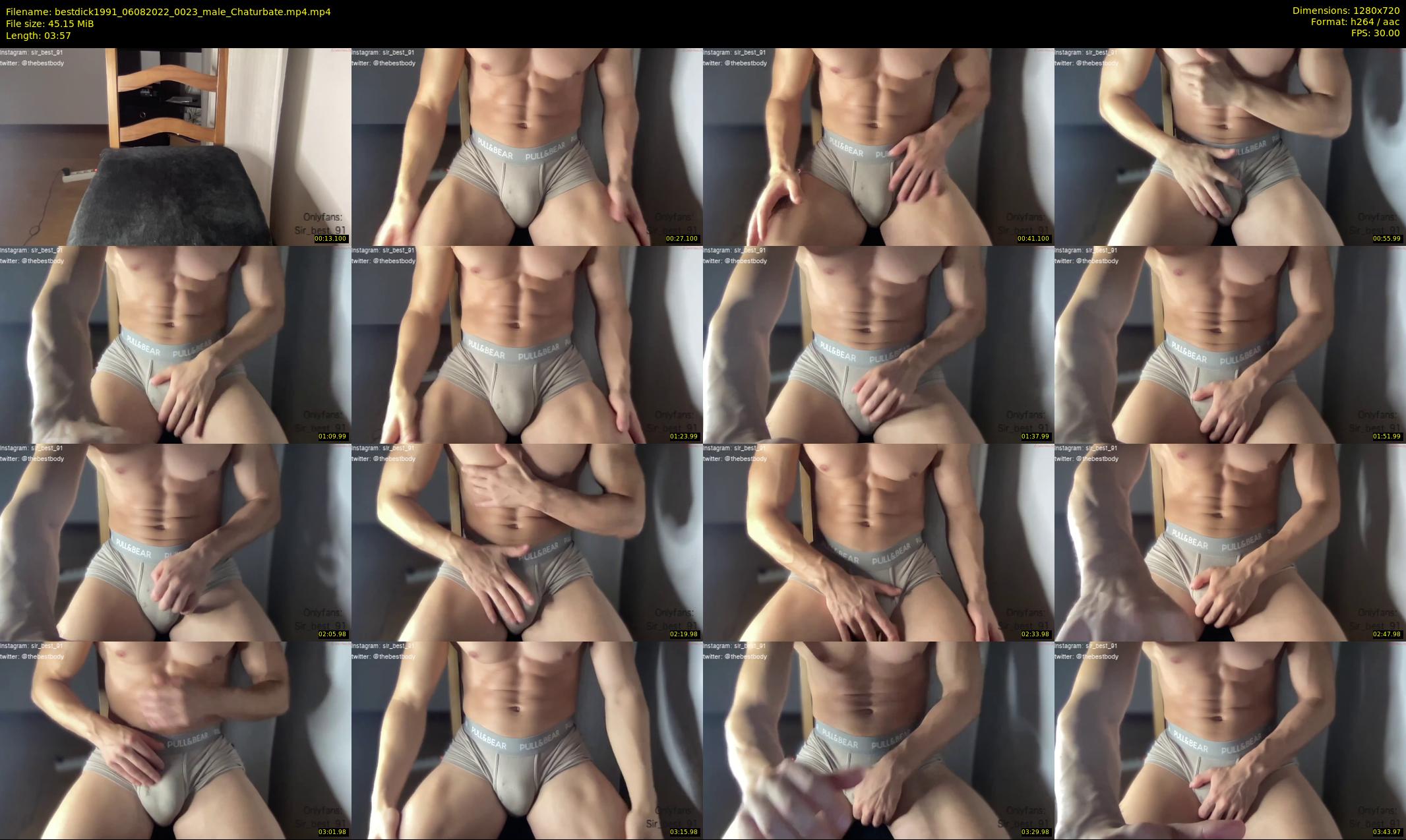 bestdick1991 — 4 minute Chaturbate male cam show recording, 720p, Aug 6, 2022