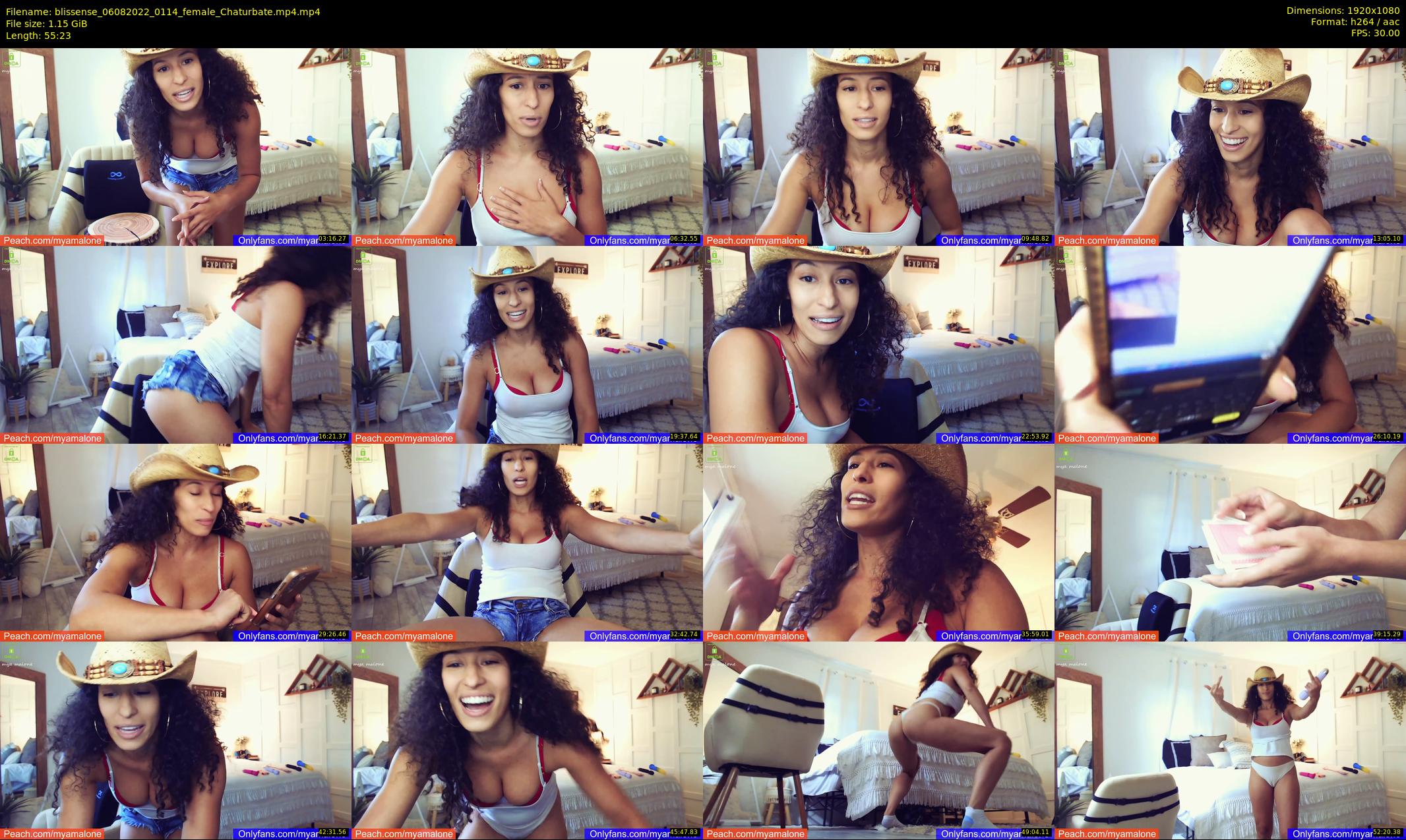 blissense — 56 minute Chaturbate female cam show recording, 1080p, Aug 6, 2022