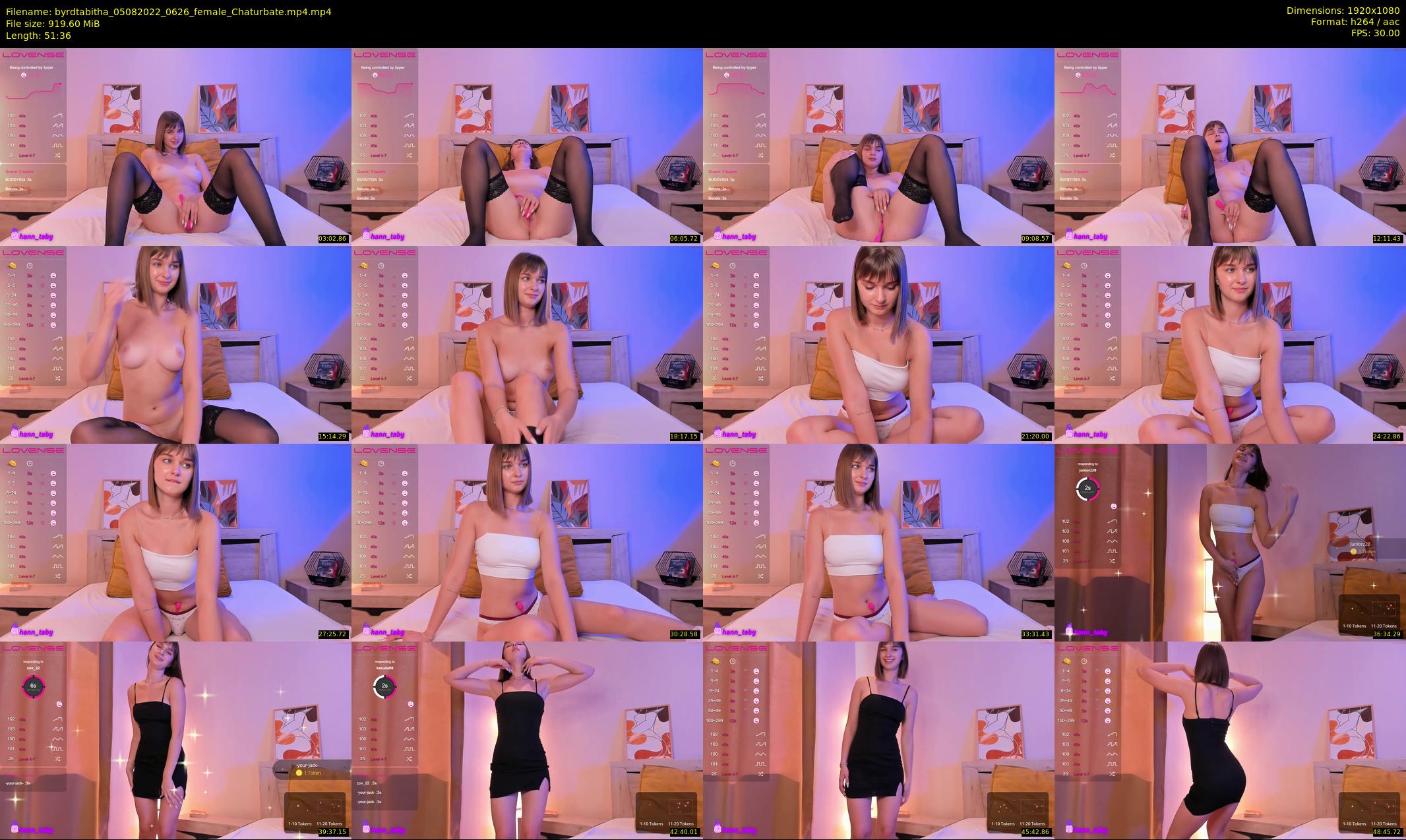 byrdtabitha — 52 minute Chaturbate female cam show recording, 1080p, Aug 5, 2022