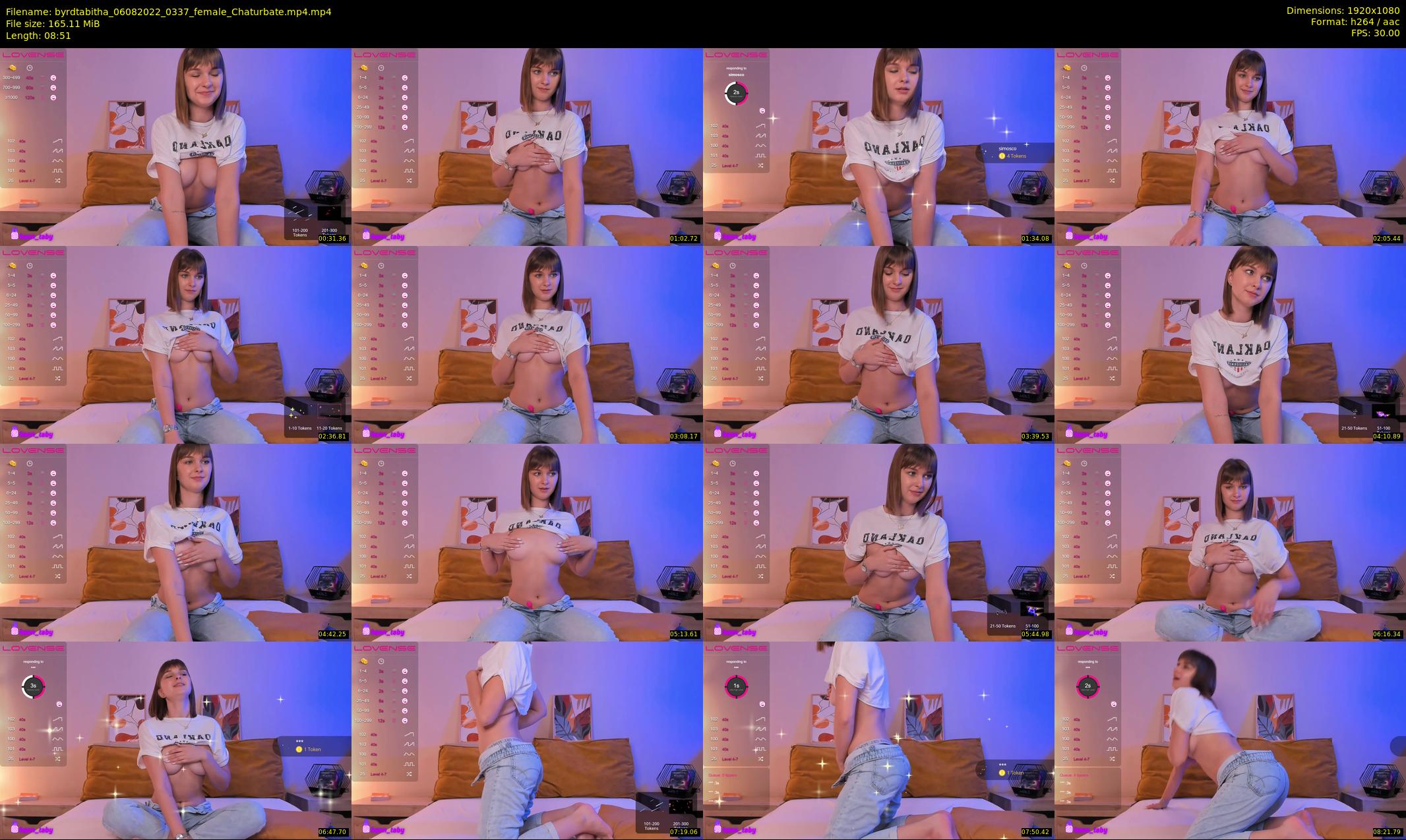 byrdtabitha — 9 minute Chaturbate female cam show recording, 1080p, Aug 6, 2022