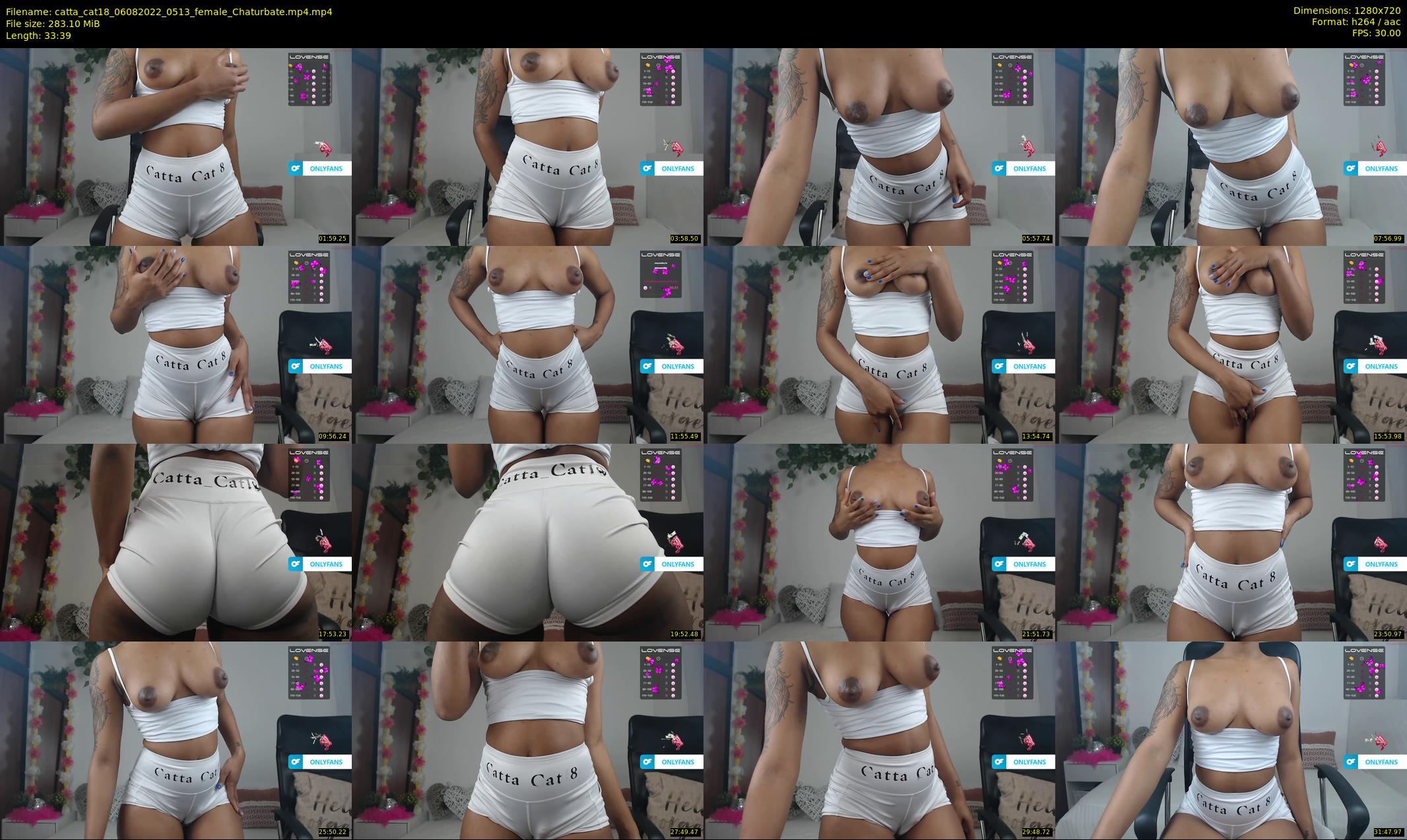 catta_cat18 — 34 minute Chaturbate female cam show recording, 720p, Aug 6, 2022