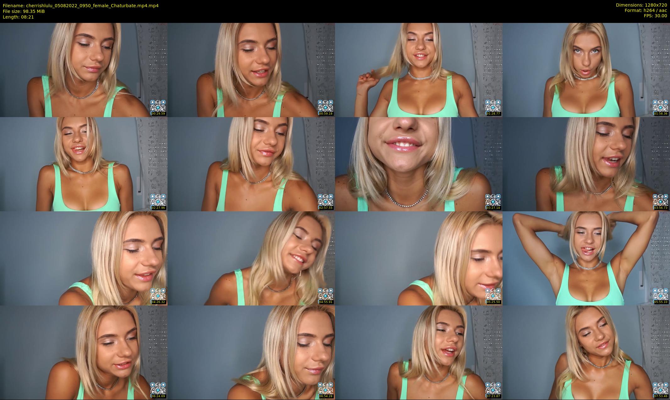 cherrishlulu — 9 minute Chaturbate female cam show recording, 720p, Aug 5, 2022