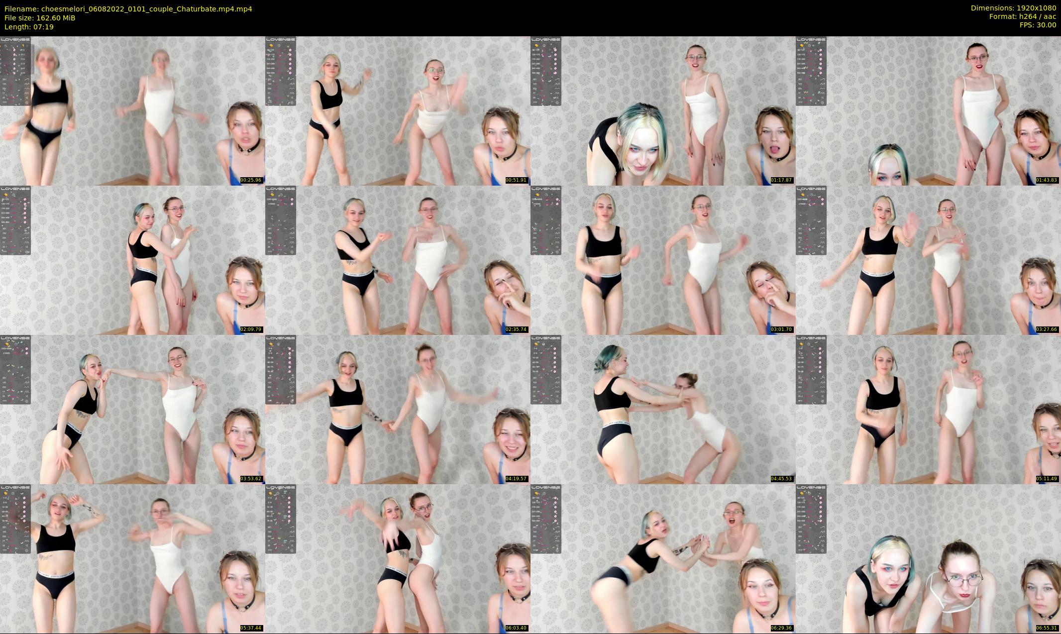 choesmelori — 8 minute Chaturbate couple cam show recording, 1080p, Aug 6, 2022