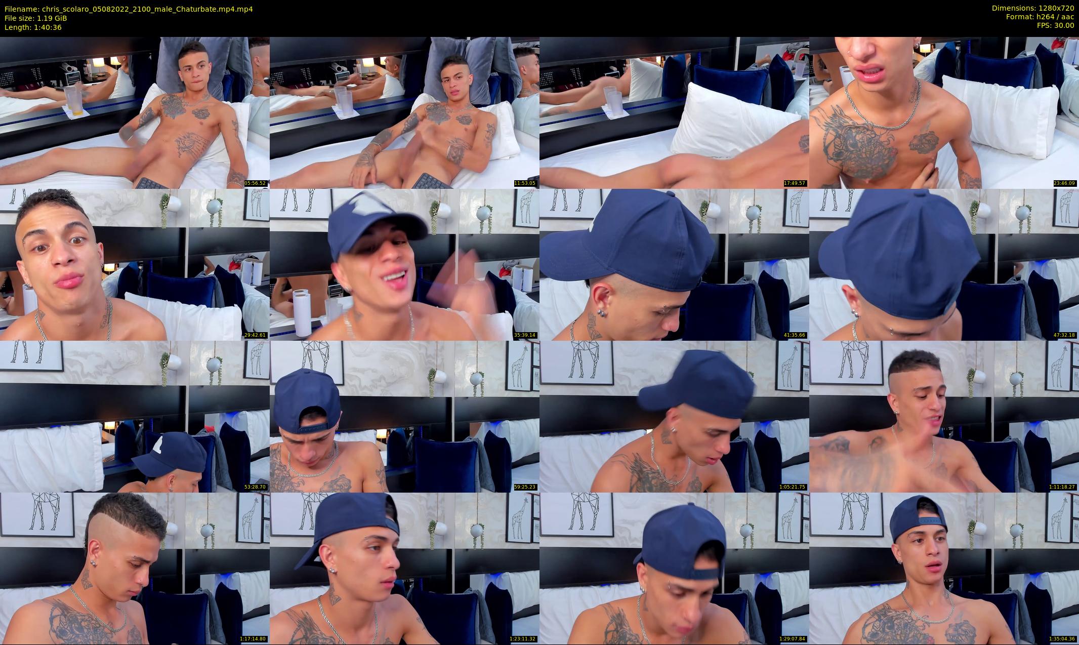 chris_scolaro — 101 minute Chaturbate male cam show recording, 720p, Aug 5, 2022