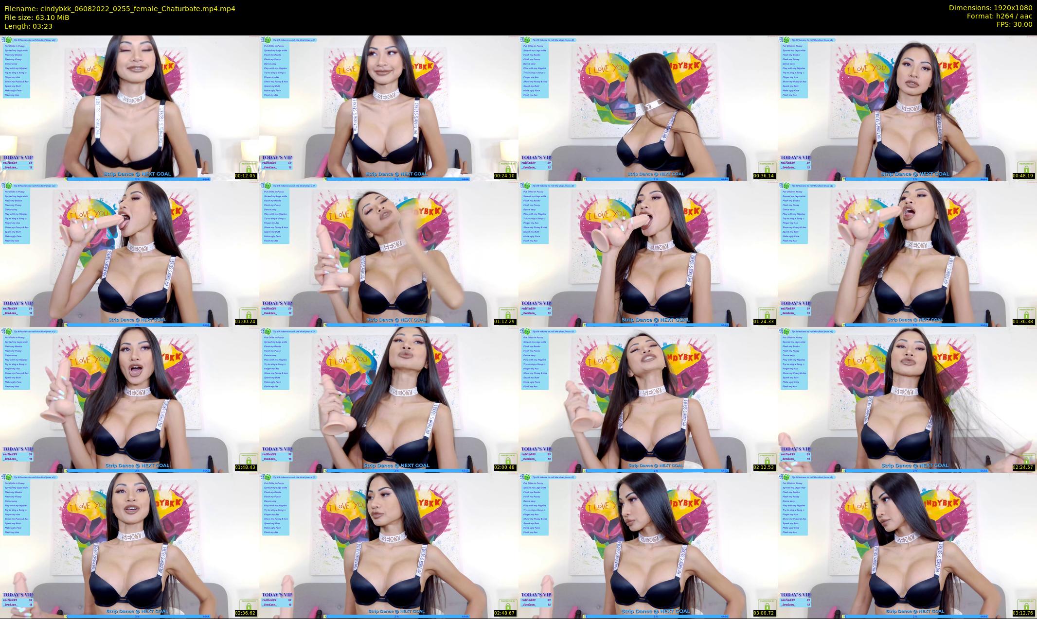 cindybkk — 4 minute Chaturbate female cam show recording, 1080p, Aug 6, 2022
