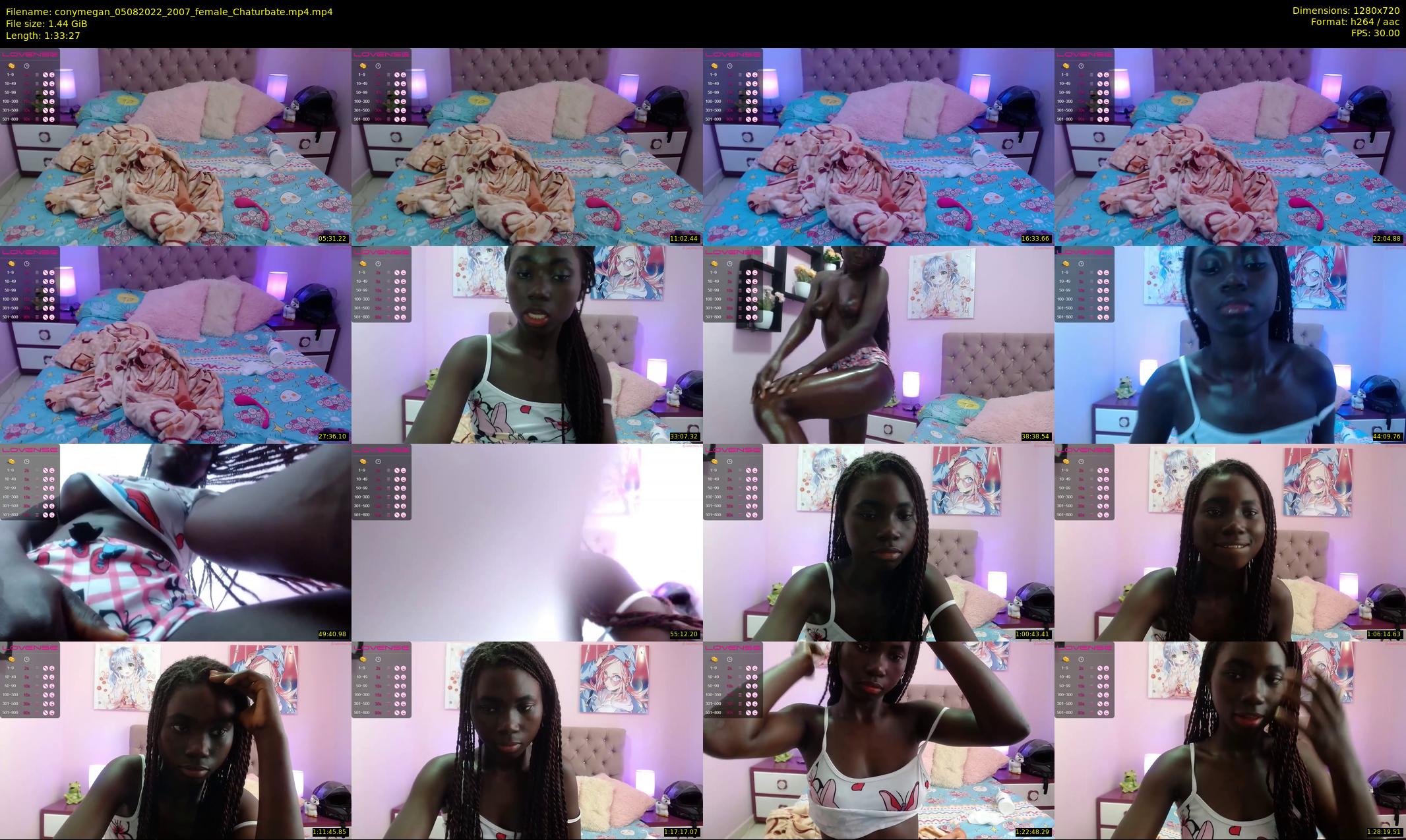 conymegan — 94 minute Chaturbate female cam show recording, 720p, Aug 5, 2022