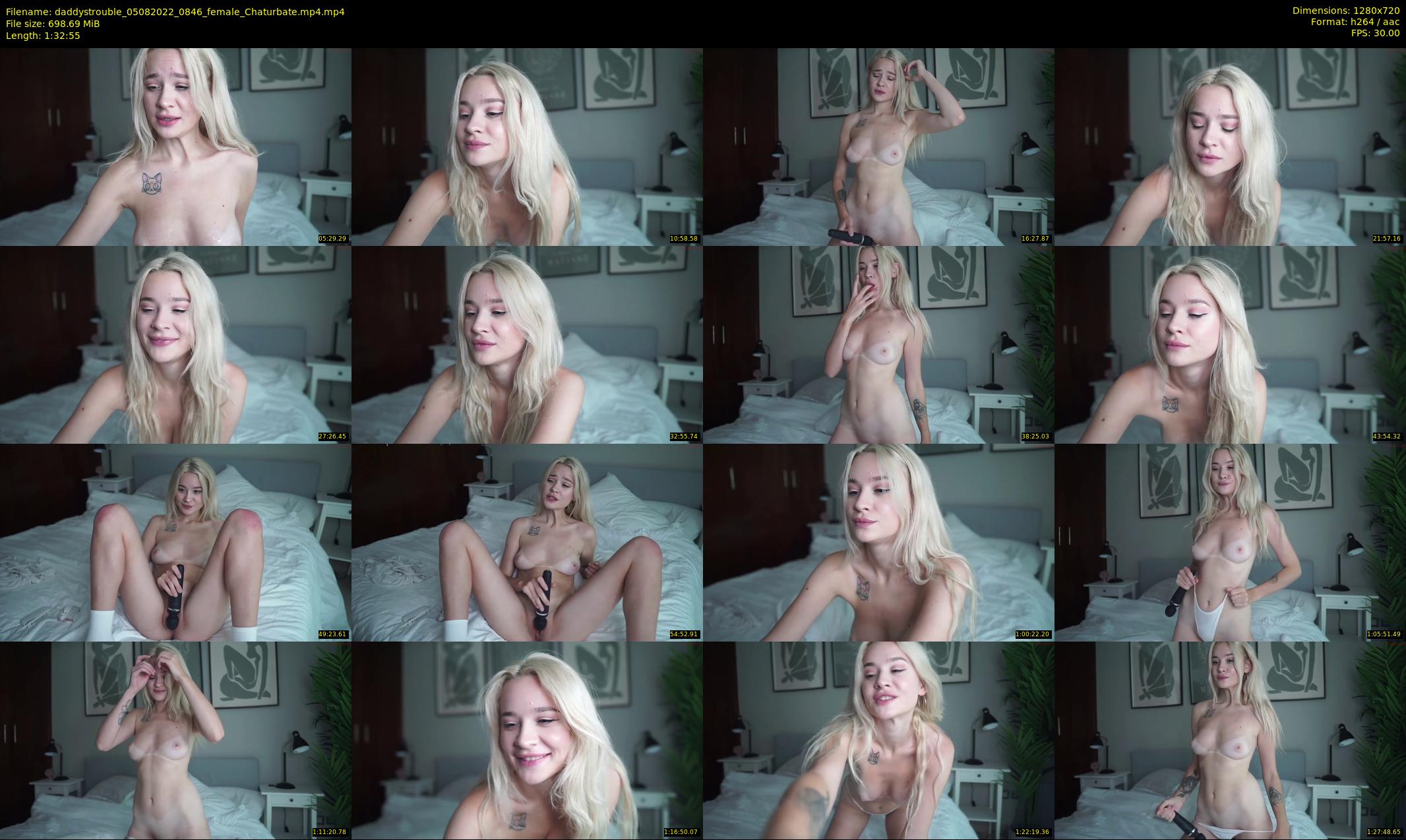 daddystrouble — 93 minute Chaturbate female cam show recording, 720p, Aug 5, 2022