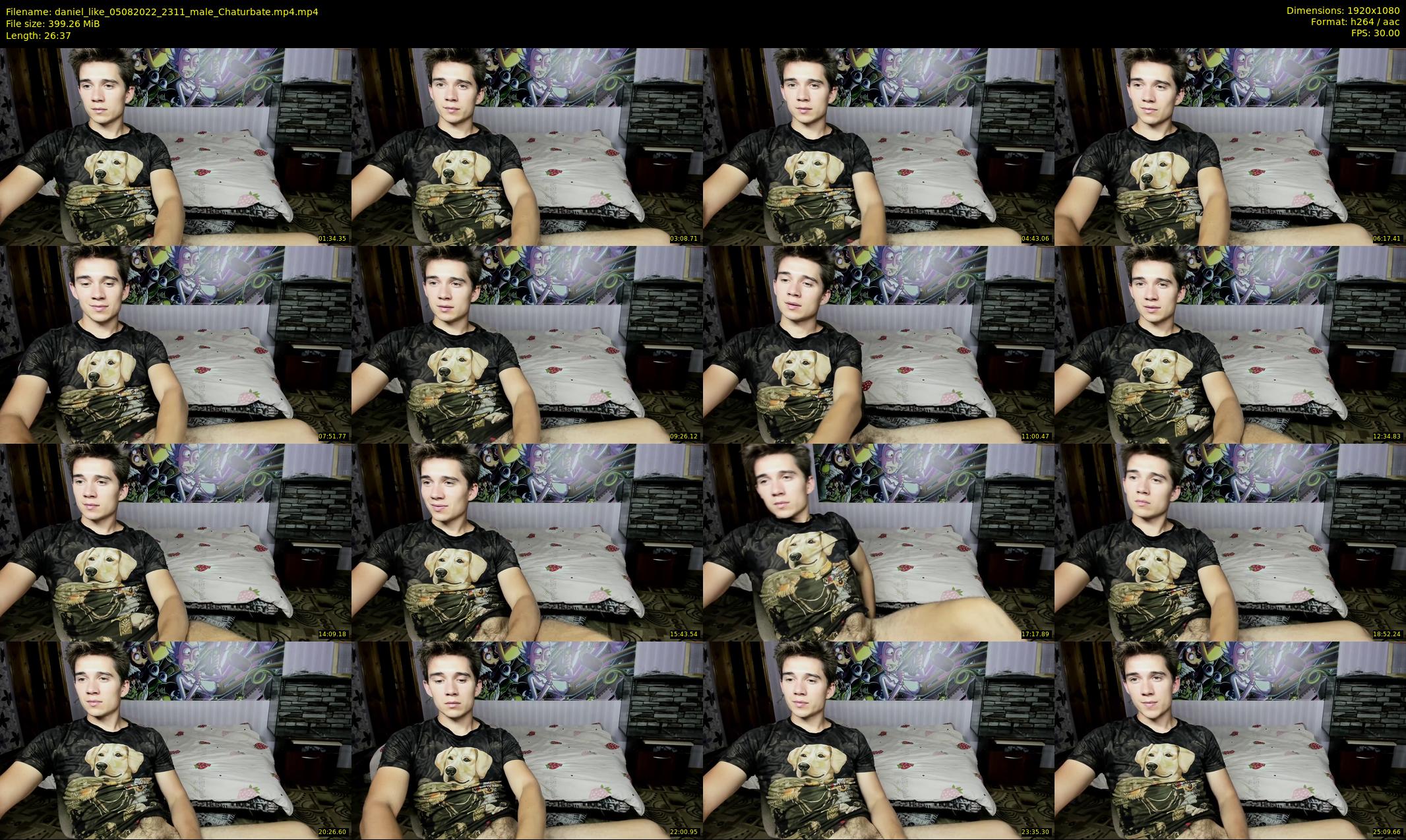 daniel_like — 27 minute Chaturbate male cam show recording, 1080p, Aug 5, 2022