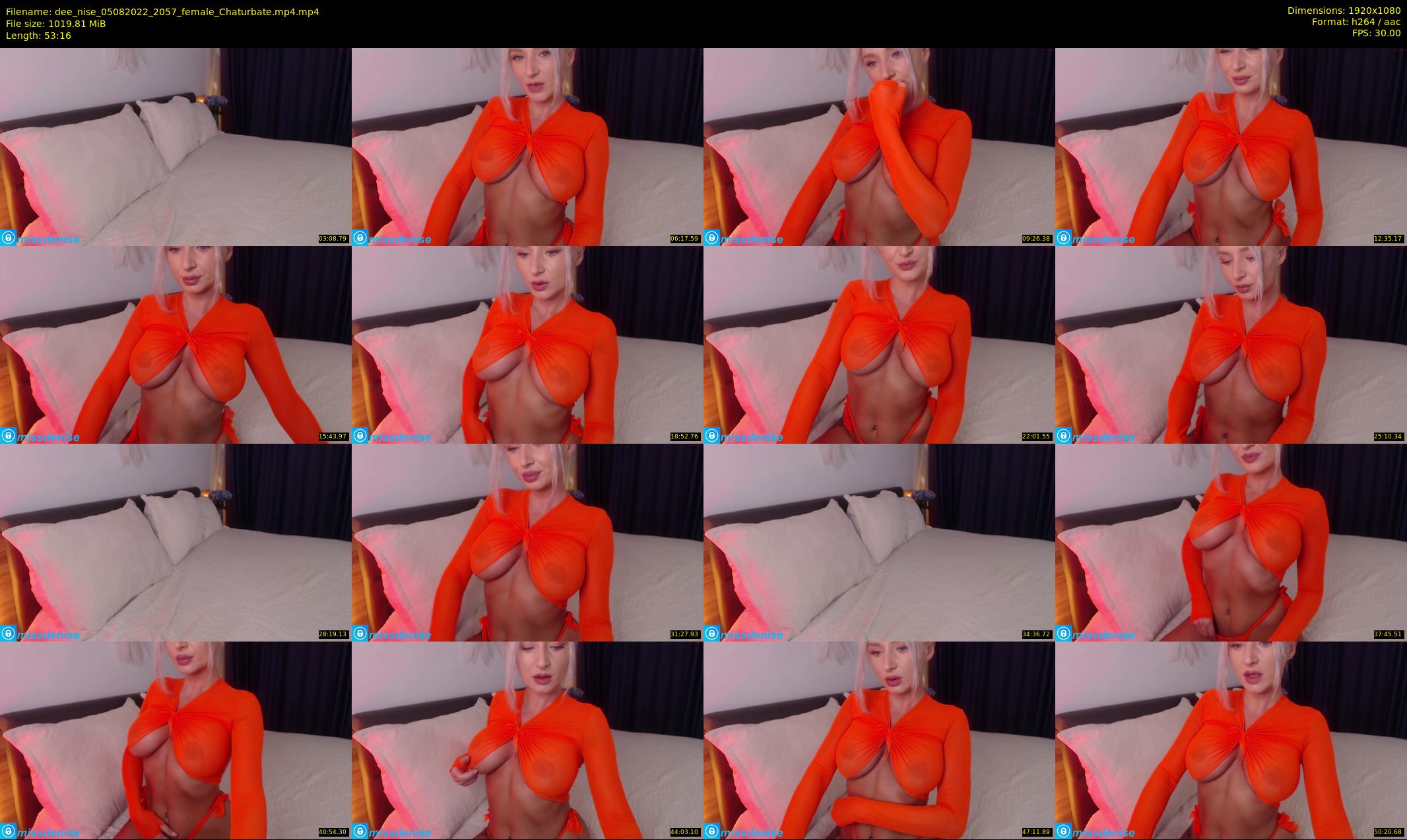 dee_nise — 54 minute Chaturbate female cam show recording, 1080p, Aug 5, 2022