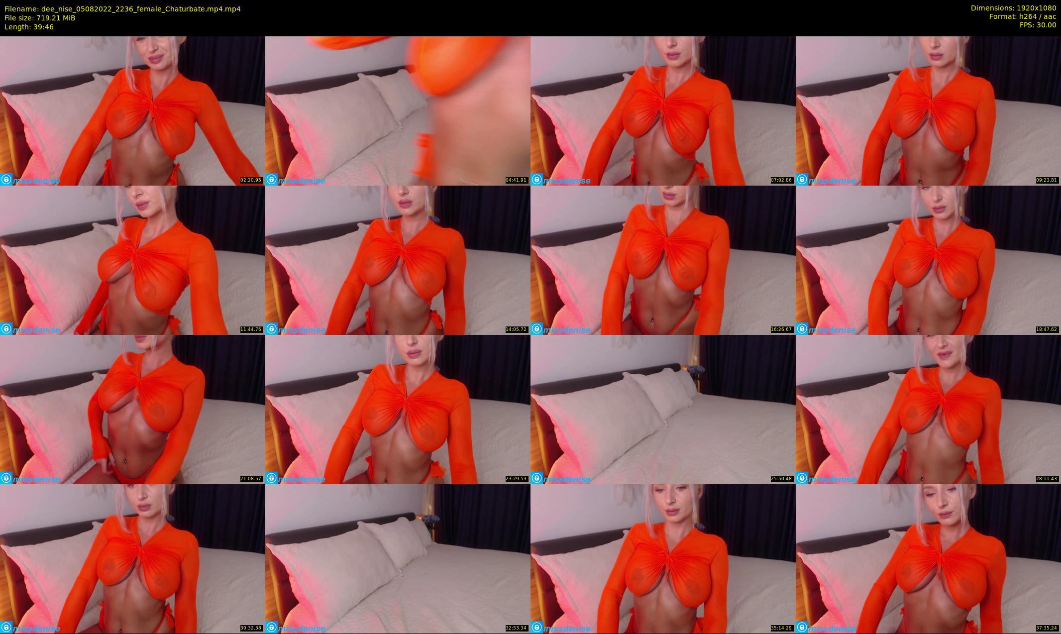 dee_nise — 40 minute Chaturbate female cam show recording, 1080p, Aug 5, 2022