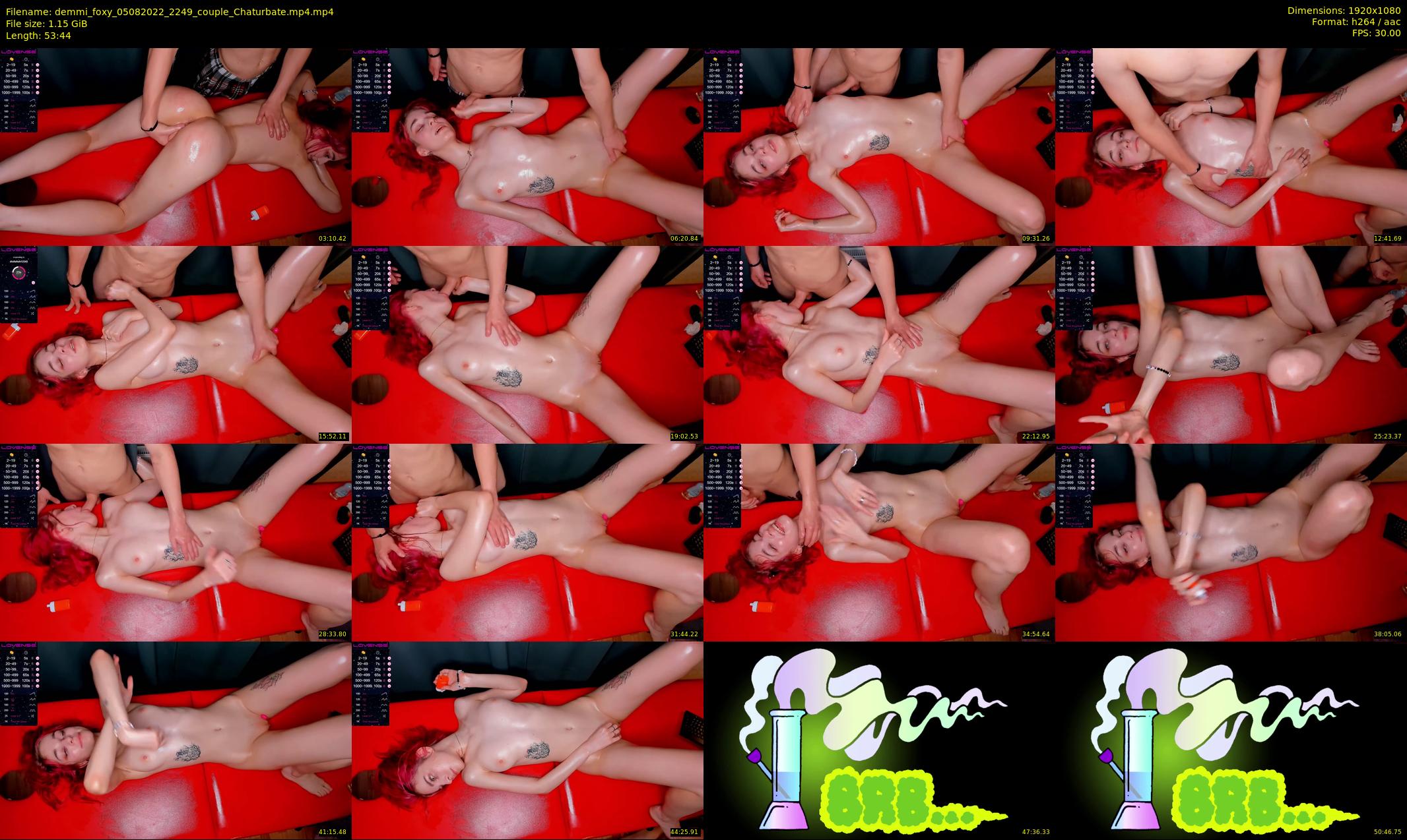 demmi_foxy — 54 minute Chaturbate couple cam show recording, 1080p, Aug 5, 2022
