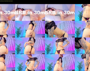 elis_klark — 12 minute Chaturbate female cam show recording, 720p, Aug 5, 2022