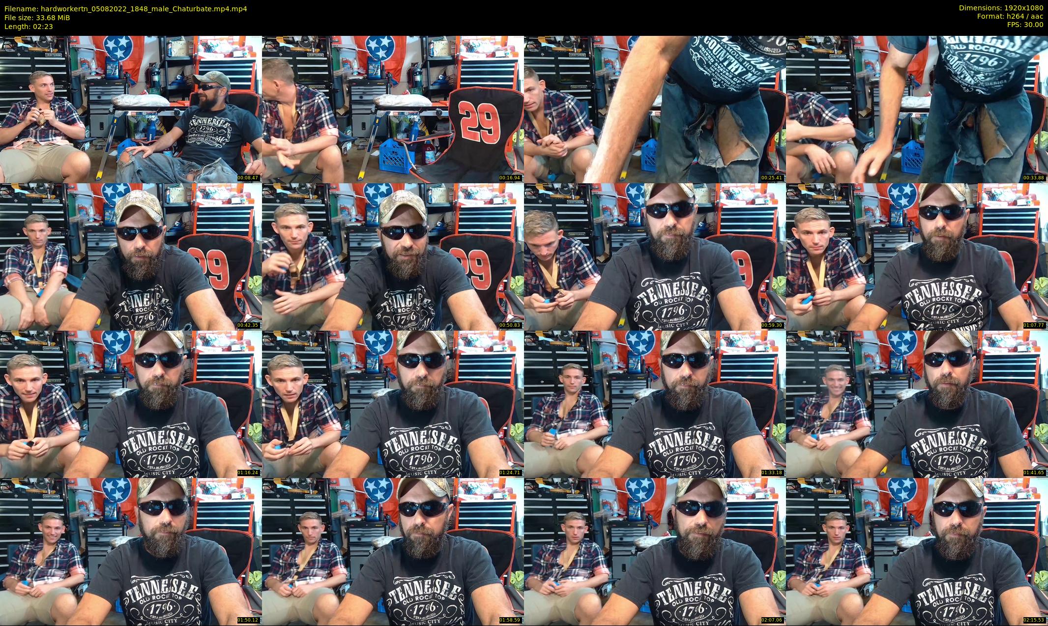 hardworkertn — 3 minute Chaturbate male cam show recording, 1080p, Aug 5, 2022