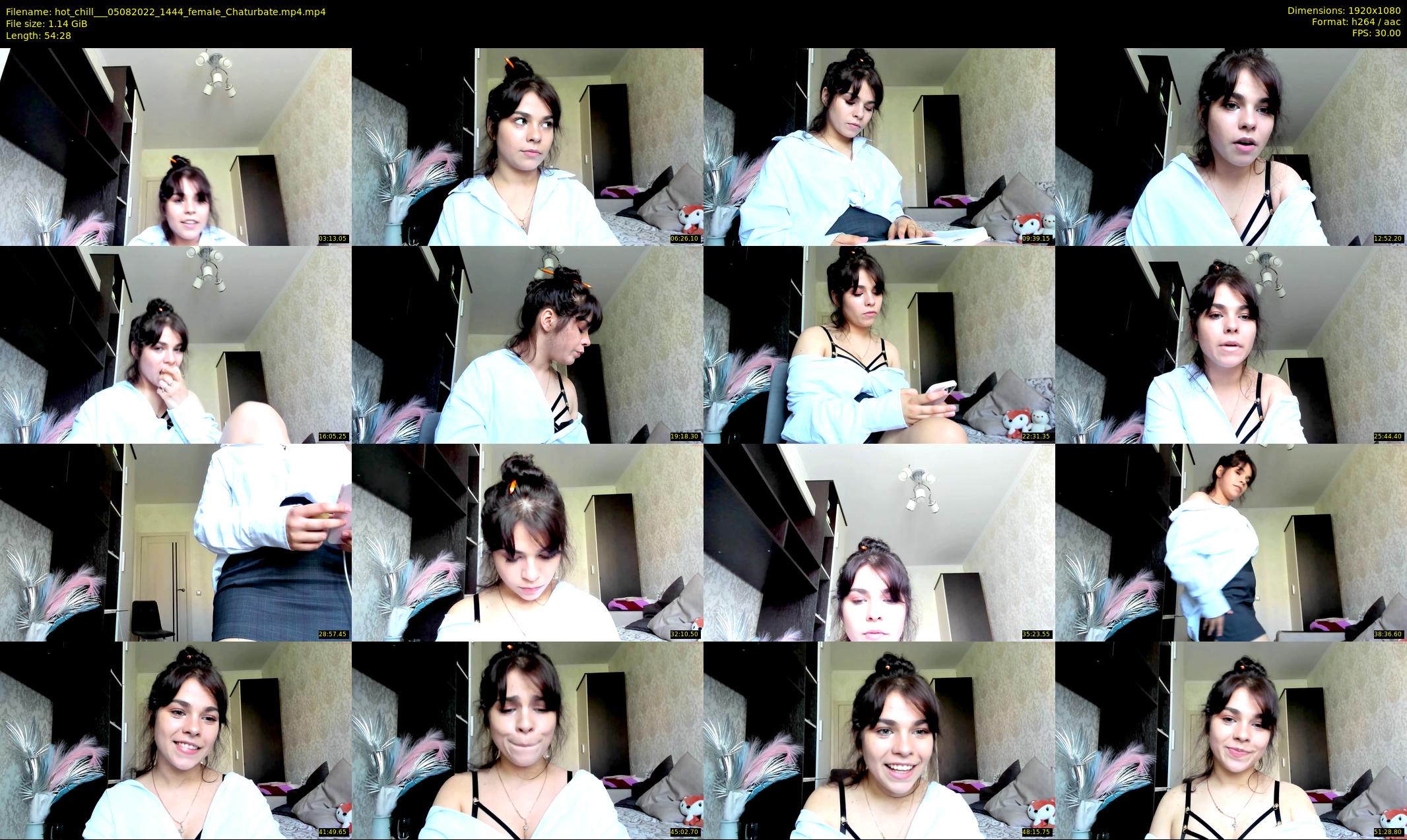 hot_chill__ — 55 minute Chaturbate female cam show recording, 1080p, Aug 5, 2022