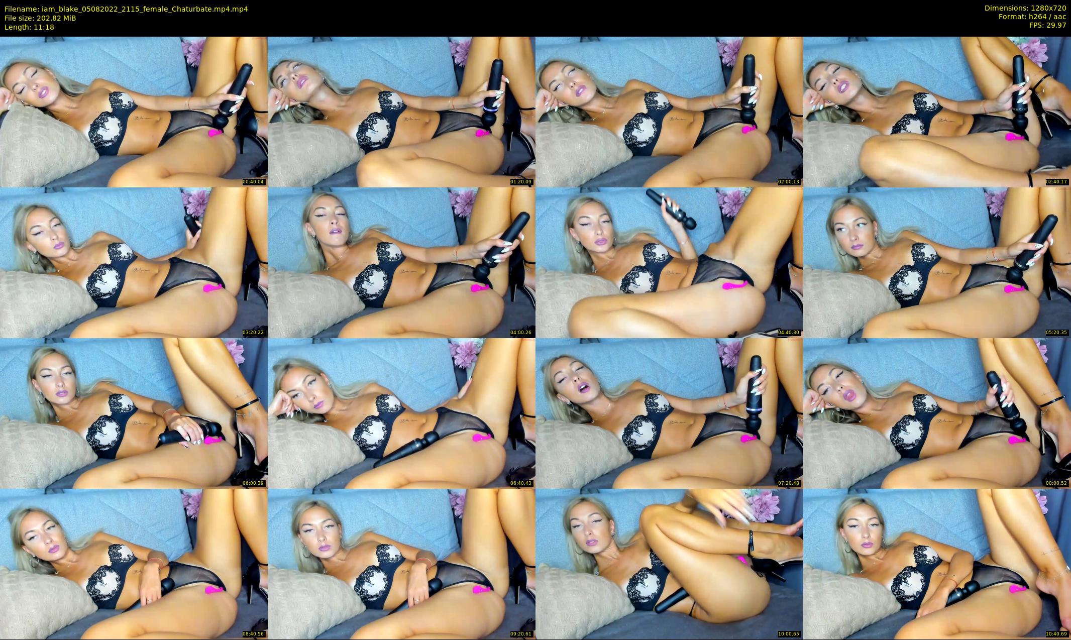 iam_blake — 12 minute Chaturbate female cam show recording, 720p, Aug 5, 2022