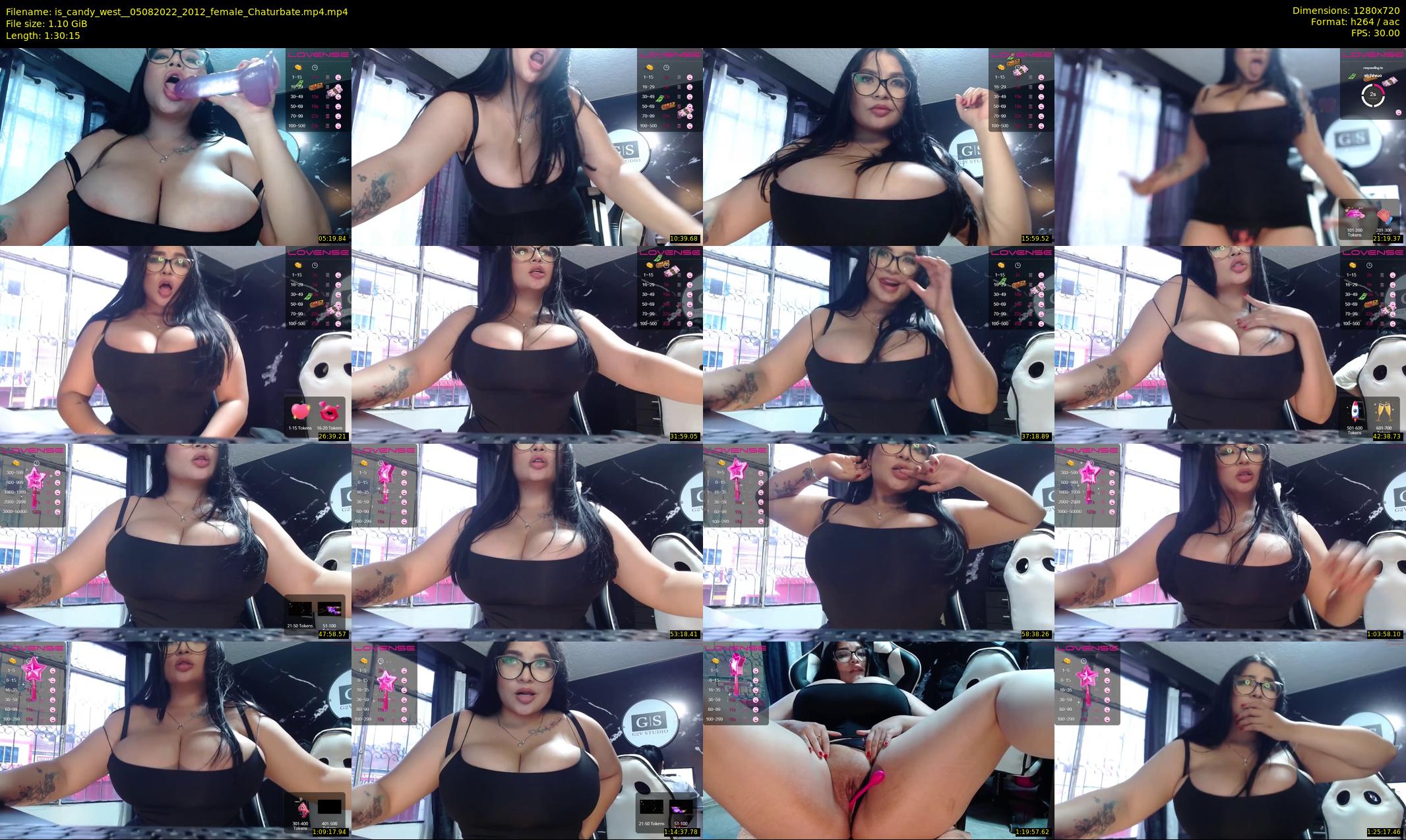 is_candy_west_ — 91 minute Chaturbate female cam show recording, 720p, Aug 5, 2022