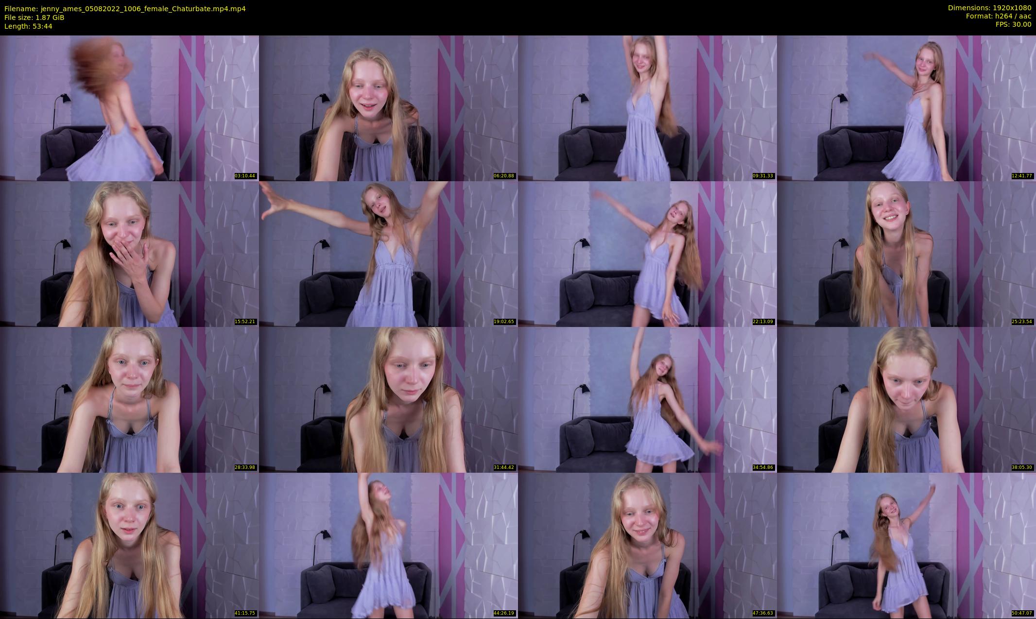 jenny_ames — 54 minute Chaturbate female cam show recording, 1080p, Aug 5, 2022