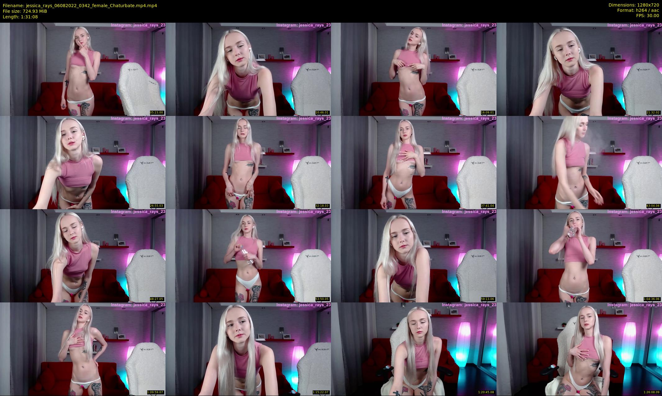 jessica_rays — 92 minute Chaturbate couple cam show recording, 720p, Aug 6, 2022