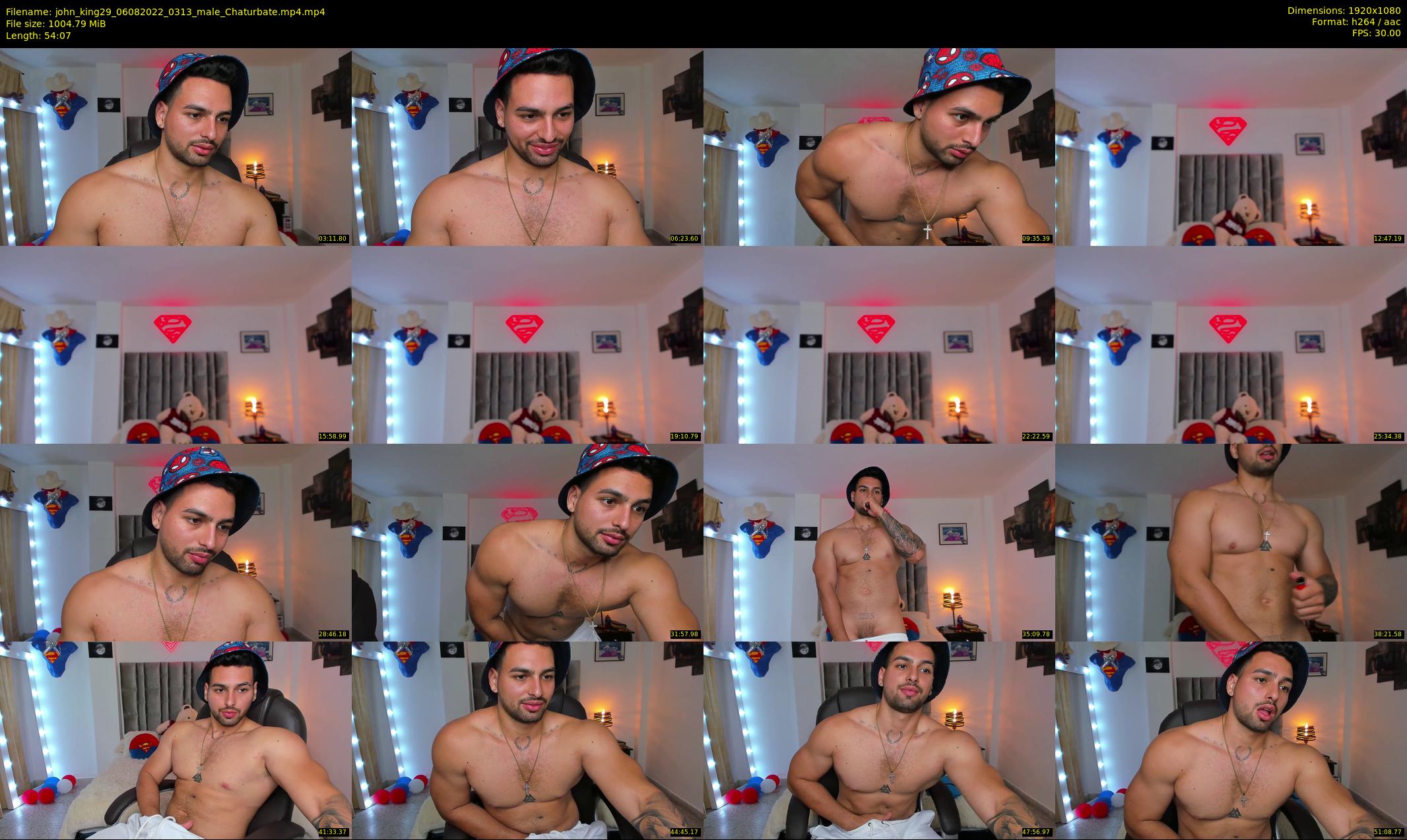 john_king29 — 55 minute Chaturbate male cam show recording, 1080p, Aug 6, 2022