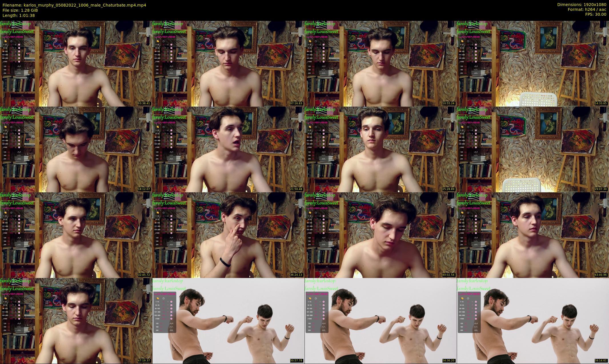 karlos_murphy — 62 minute Chaturbate male cam show recording, 1080p, Aug 5, 2022
