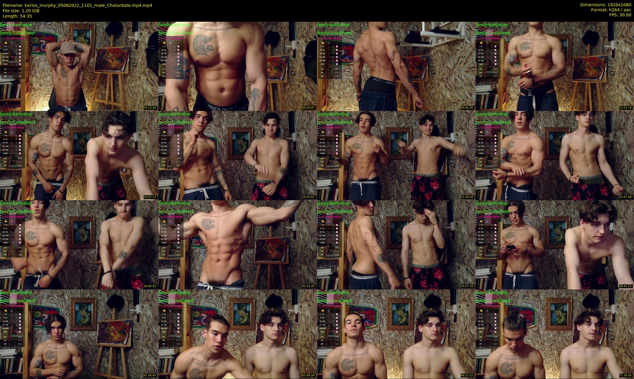karlos_murphy — 55 minute Chaturbate male cam show recording, 1080p, Aug 5, 2022
