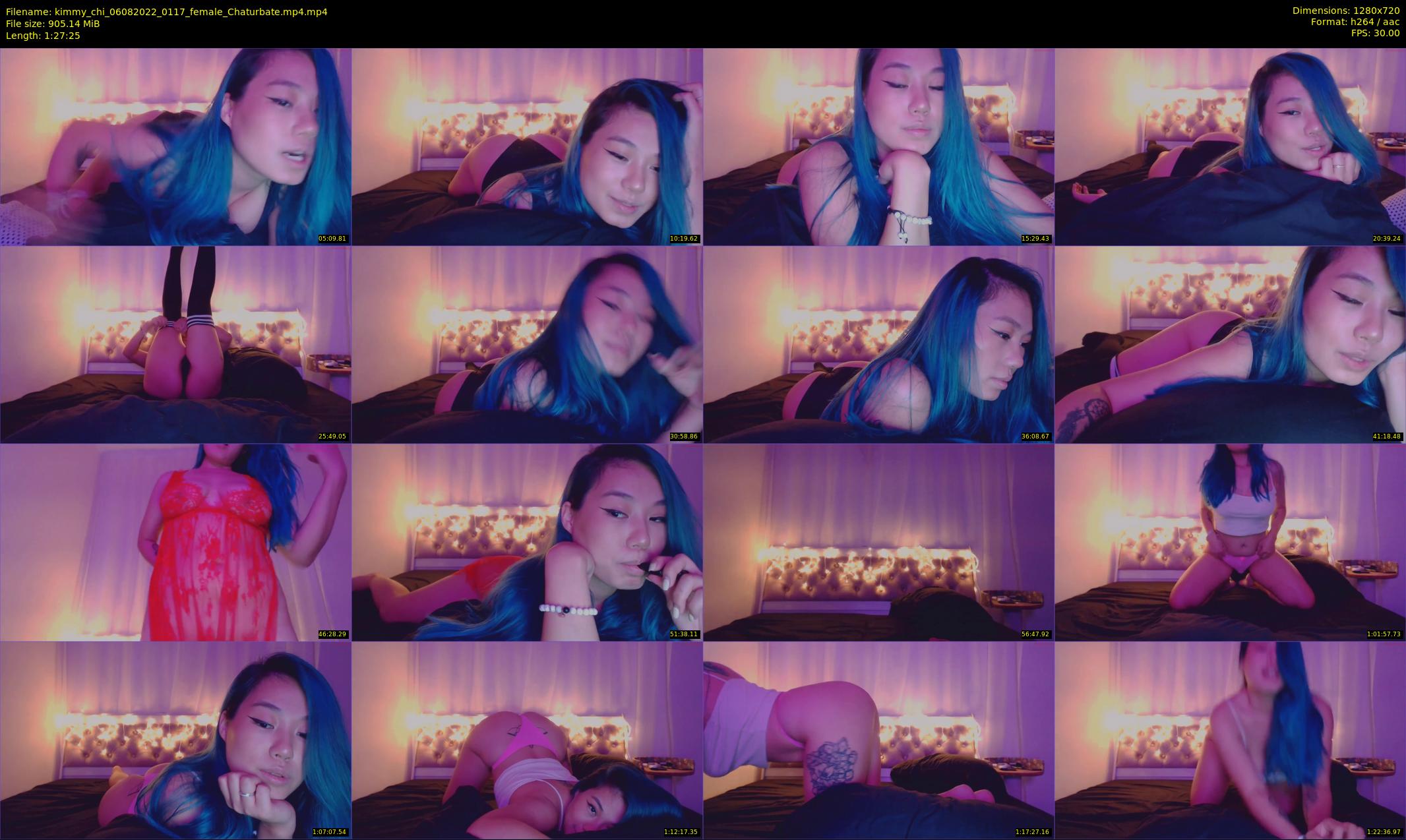 kimmy_chi — 88 minute Chaturbate female cam show recording, 720p, Aug 6, 2022