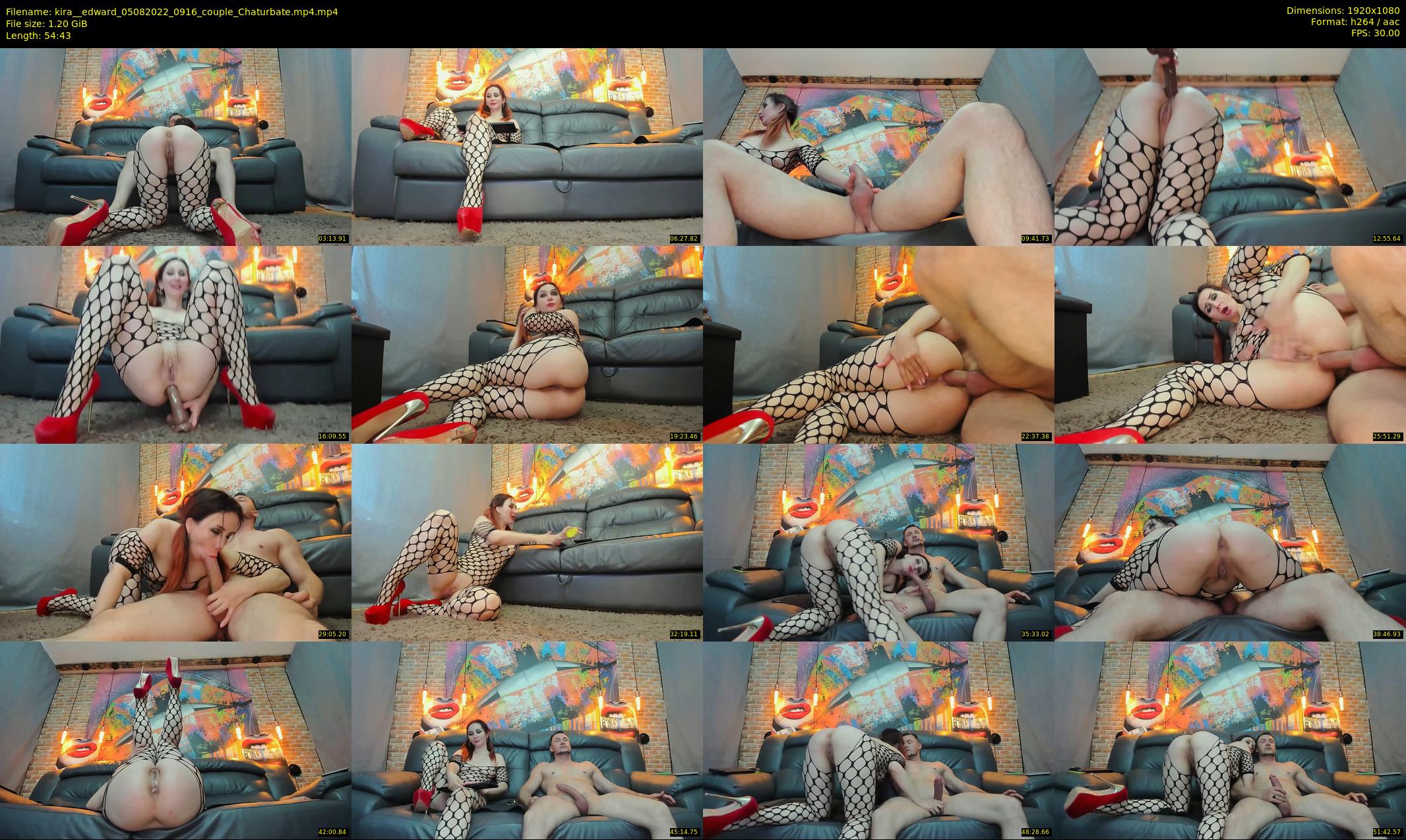 kira__edward — 55 minute Chaturbate couple cam show recording, 1080p, Aug 5, 2022