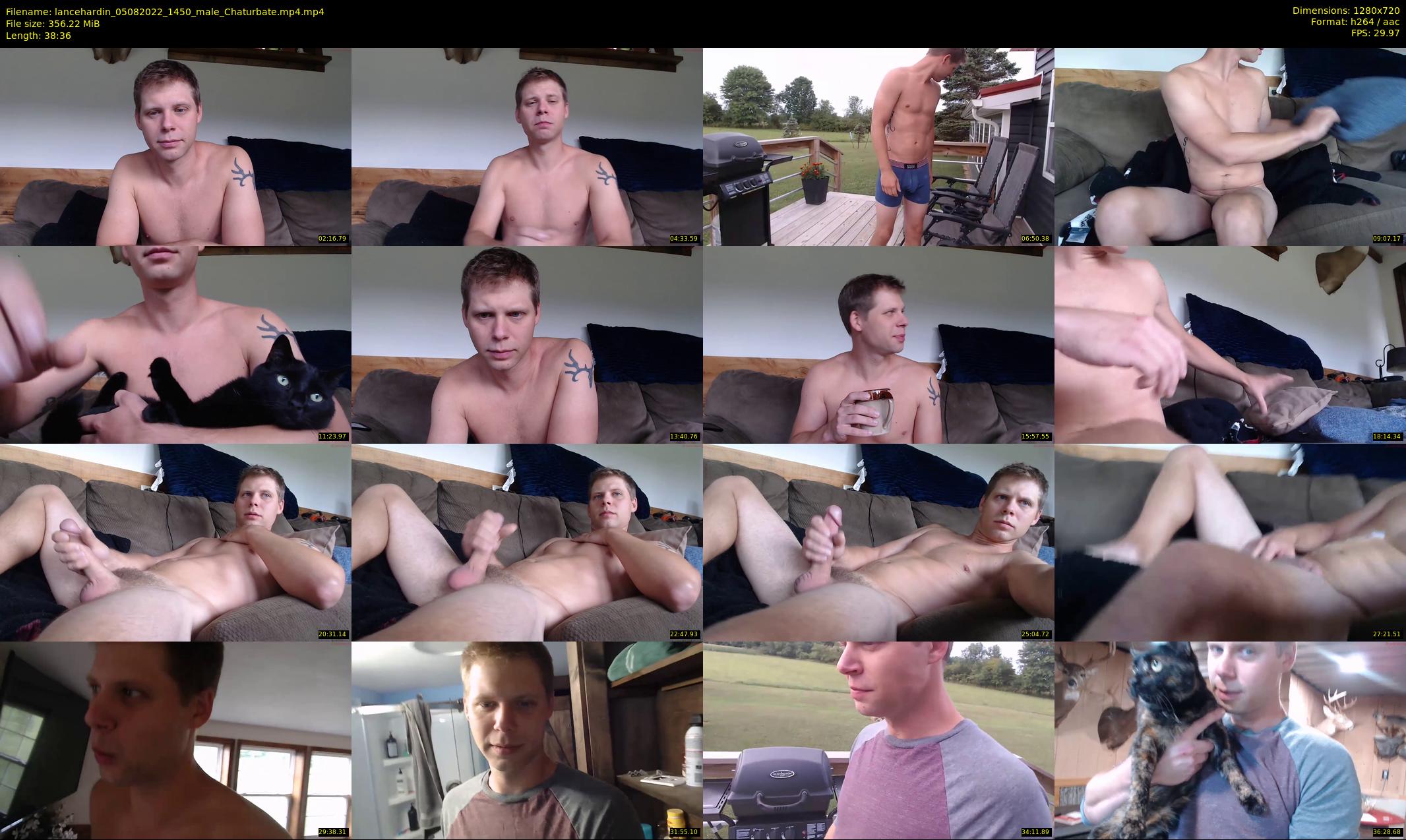 lancehardin — 39 minute Chaturbate male cam show recording, 720p, Aug 5, 2022