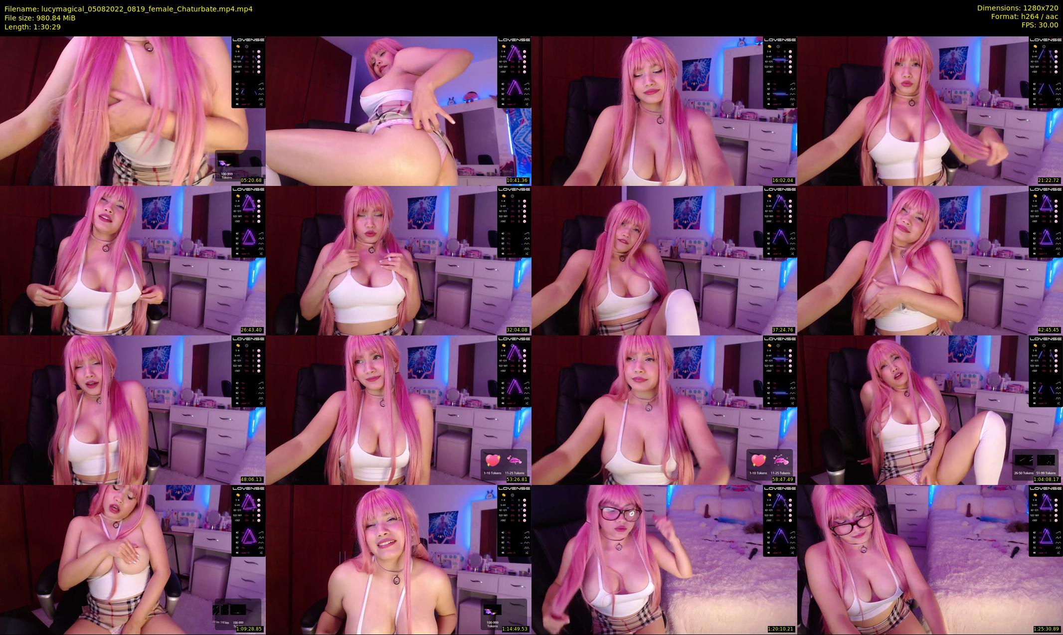 lucymagical — 91 minute Chaturbate female cam show recording, 720p, Aug 5, 2022