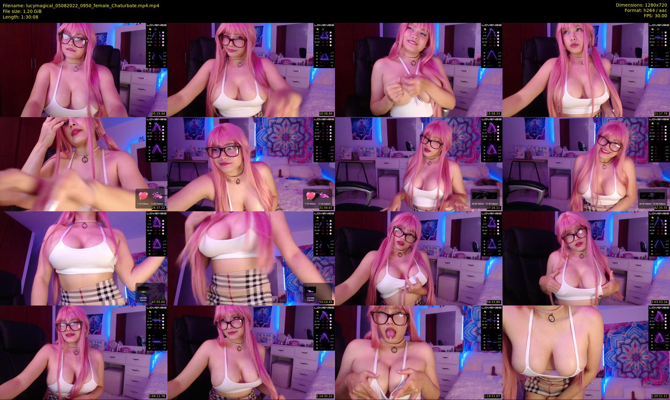 lucymagical — 91 minute Chaturbate female cam show recording, 720p, Aug 5, 2022