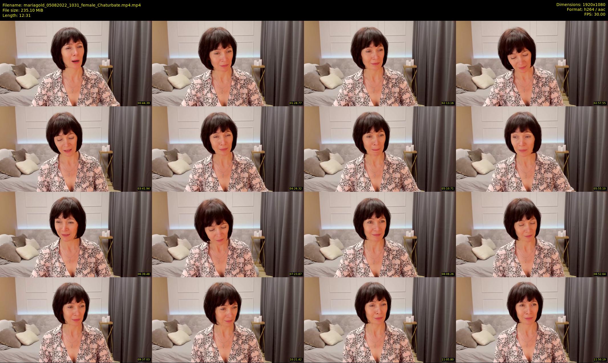 mariagold — 13 minute Chaturbate female cam show recording, 1080p, Aug 5, 2022