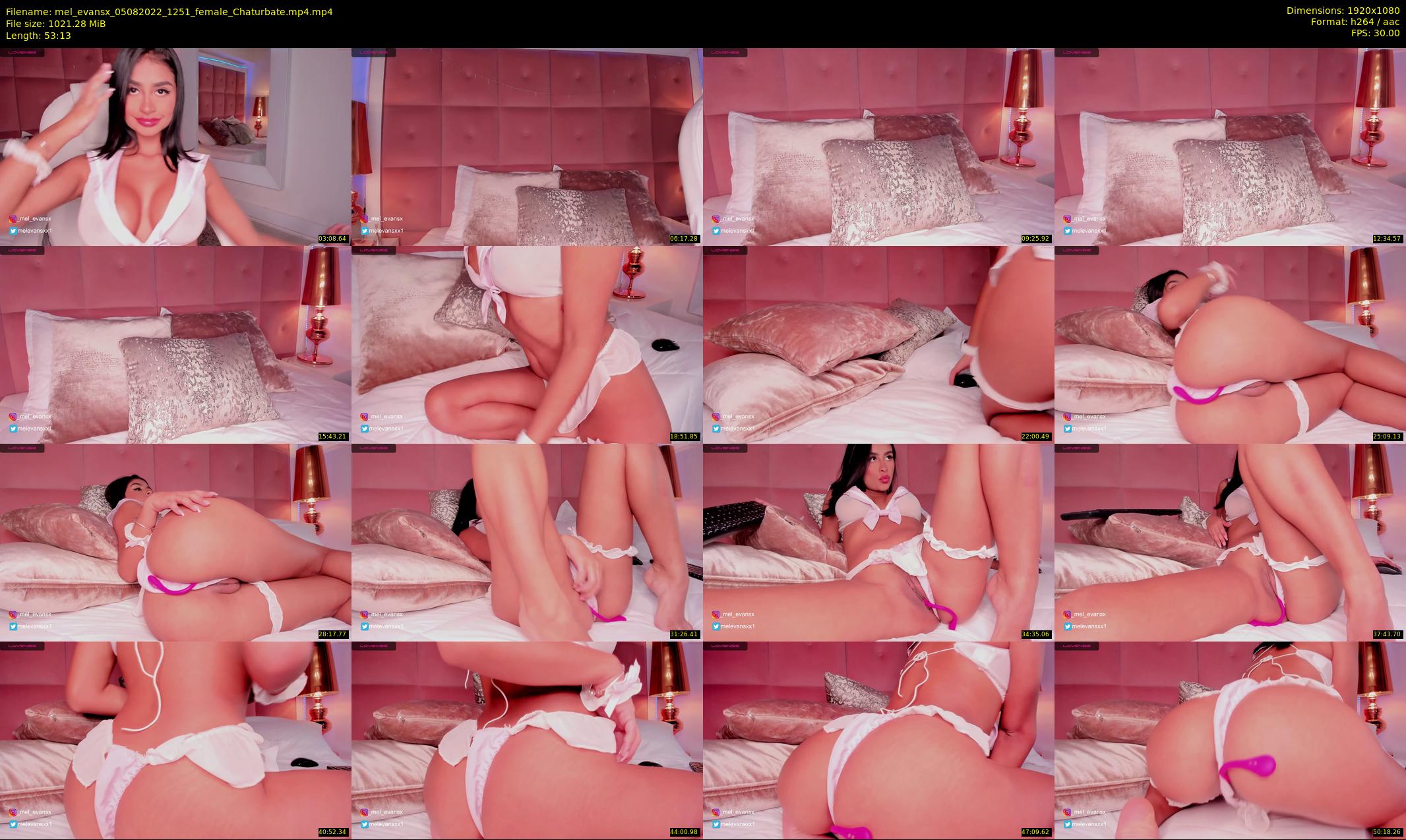 mel_evansx — 54 minute Chaturbate female cam show recording, 1080p, Aug 5, 2022